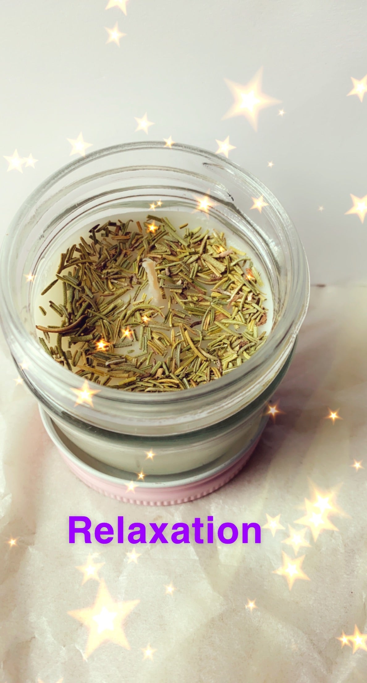 Spiritual Relaxation Candle