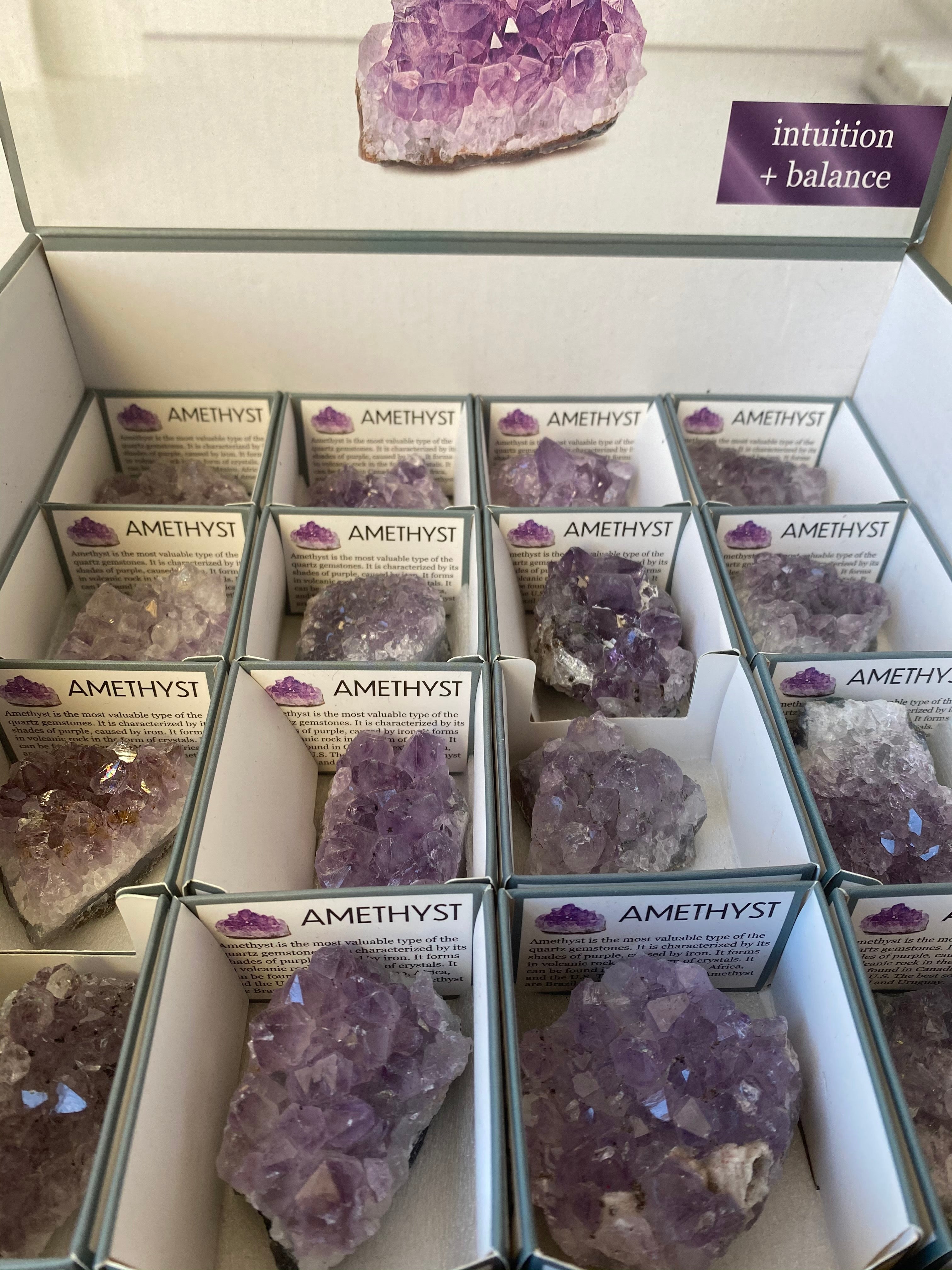 Raw Amethyst Cluster Crystal