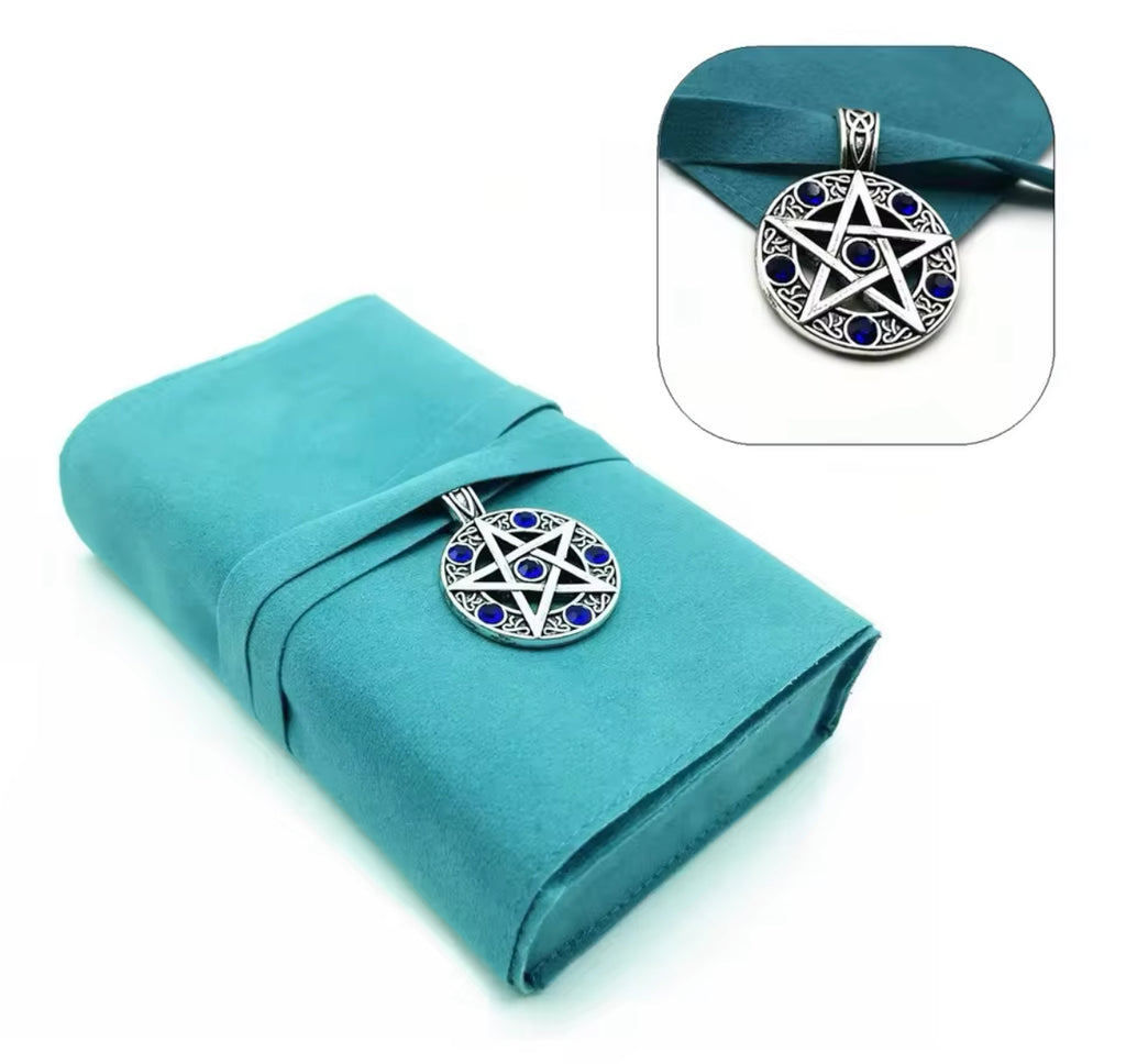Tarot Pouch Cards Storage Bag Cloth Black Pink Blue Witch Divination Jewelry Astrology Dice Accessories Bags