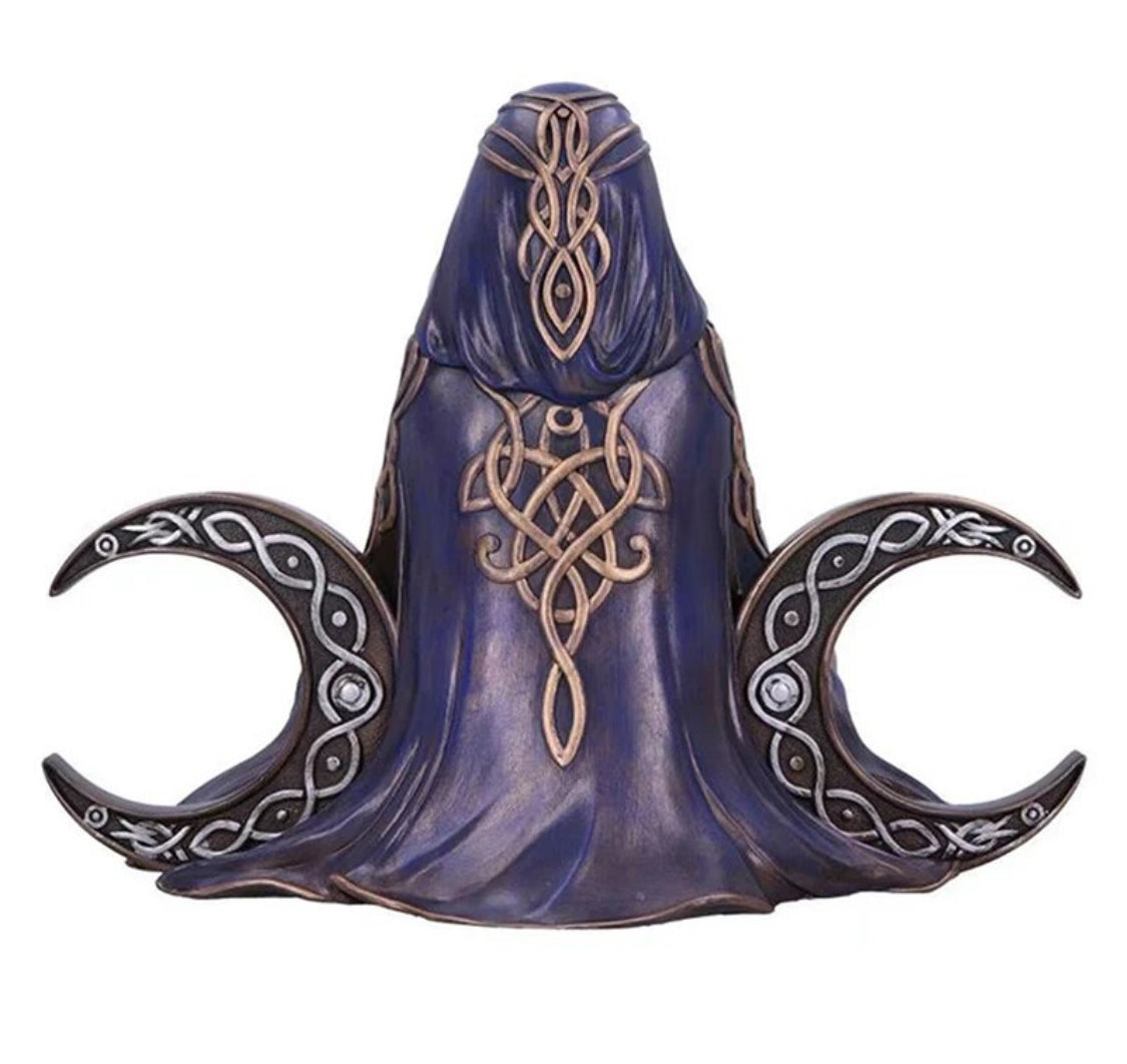 Millennial Gaia Figurine Nature Resin Mother Earth Statue Witchy Room Altar Spiritual Home Garden Decorative Goddess Sculpture