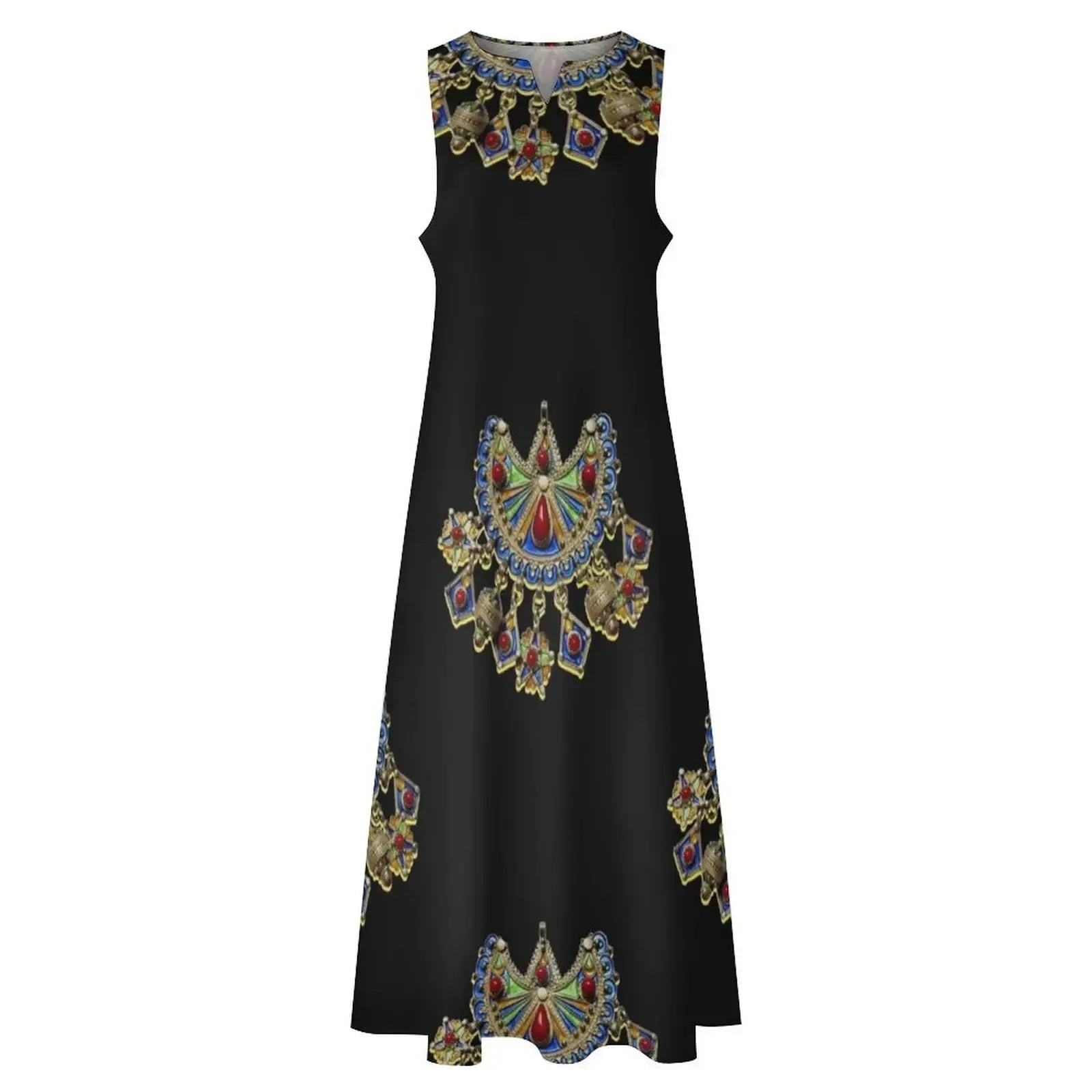 Kabyle jewelry Long Dress dresses women's  clothing trend 2025 Woman dresses Dress