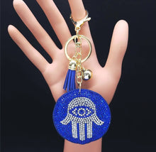 Load image into Gallery viewer, Evil eye keychains
