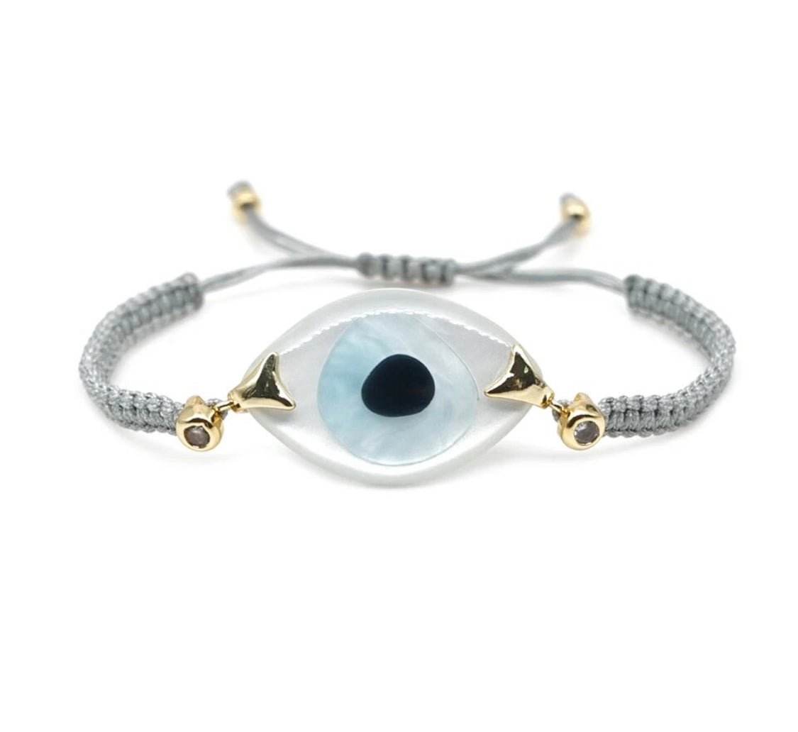 Lucky Evil Eye Jewellery Friendship Gift Pulsera Braided Bracelets Turkish Eye Bracelet Jewelry