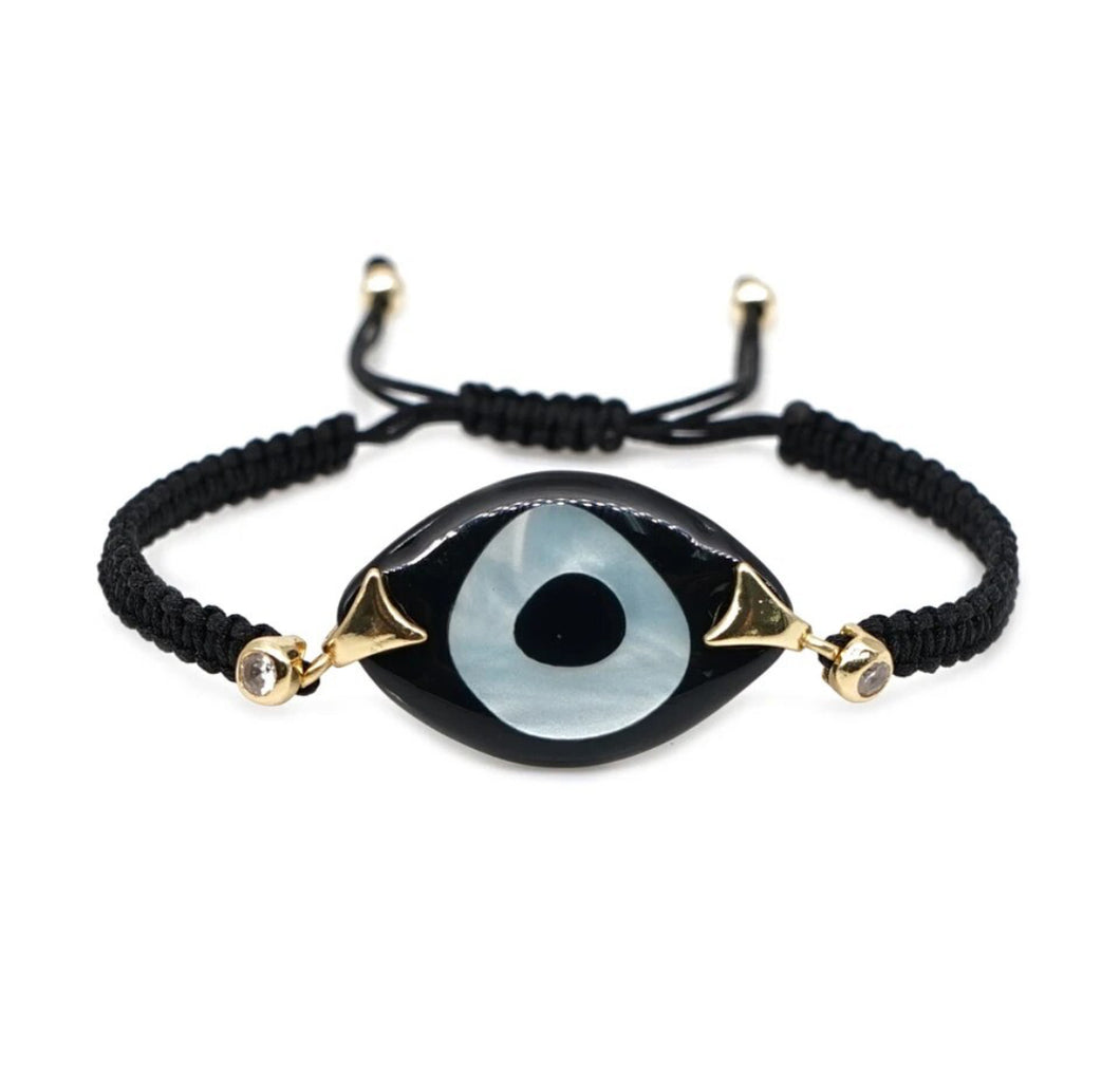 Lucky Evil Eye Jewellery Friendship Gift Pulsera Braided Bracelets Turkish Eye Bracelet Jewelry