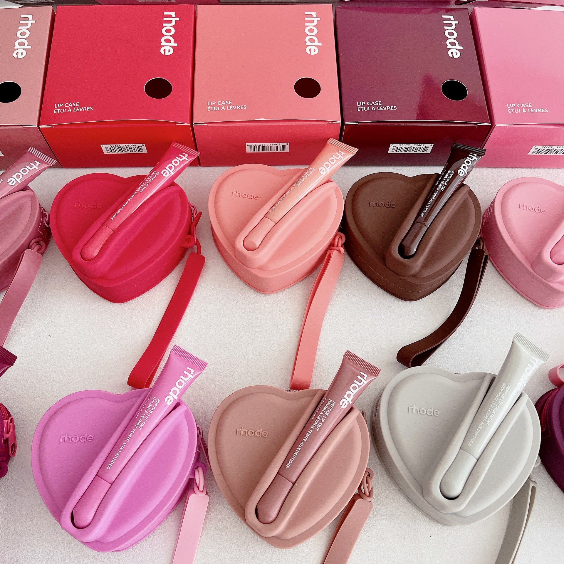 Portable Silicone Lipstick And Earphone Storage Bag