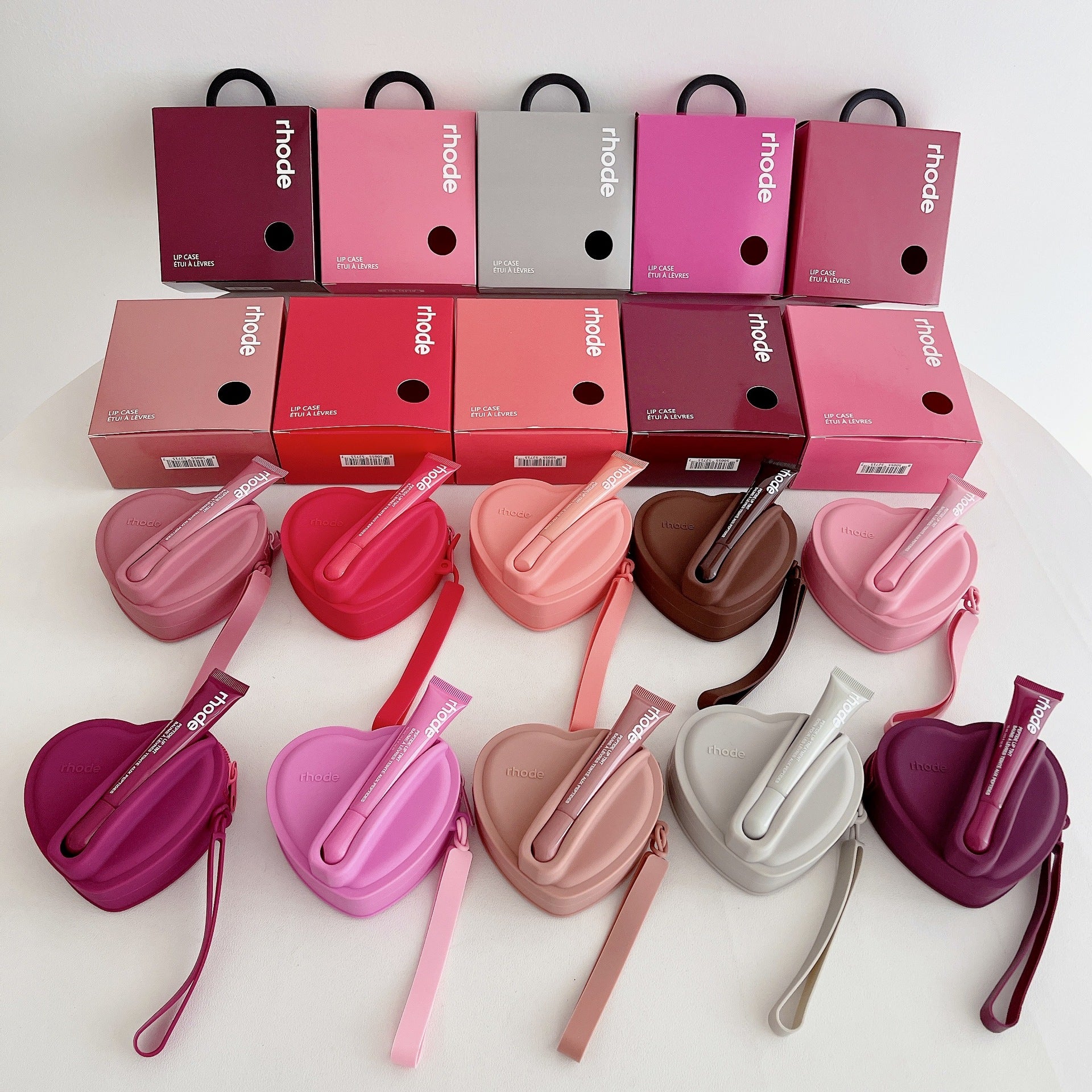 Portable Silicone Lipstick And Earphone Storage Bag