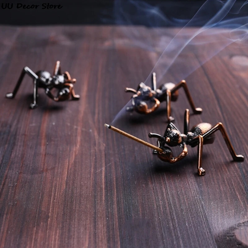 New 1PC Alloy Incense Burner Stick Holder Plate Buddhism Lotus Censer Bronze Nasturtium Incense Burner