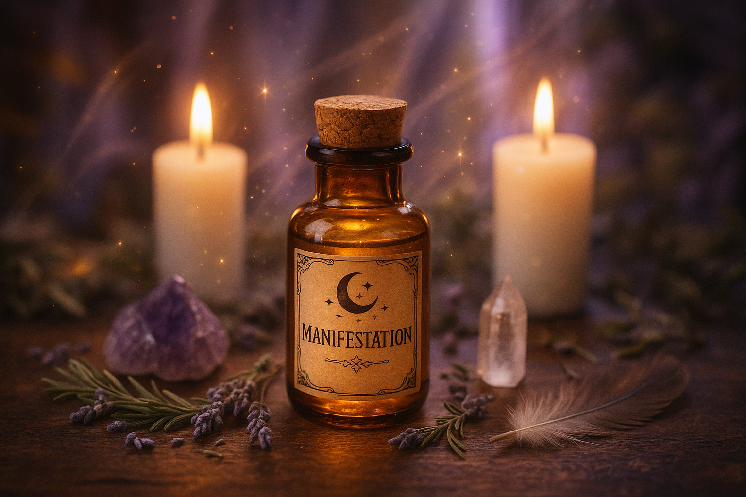 Manifestation ritual oil