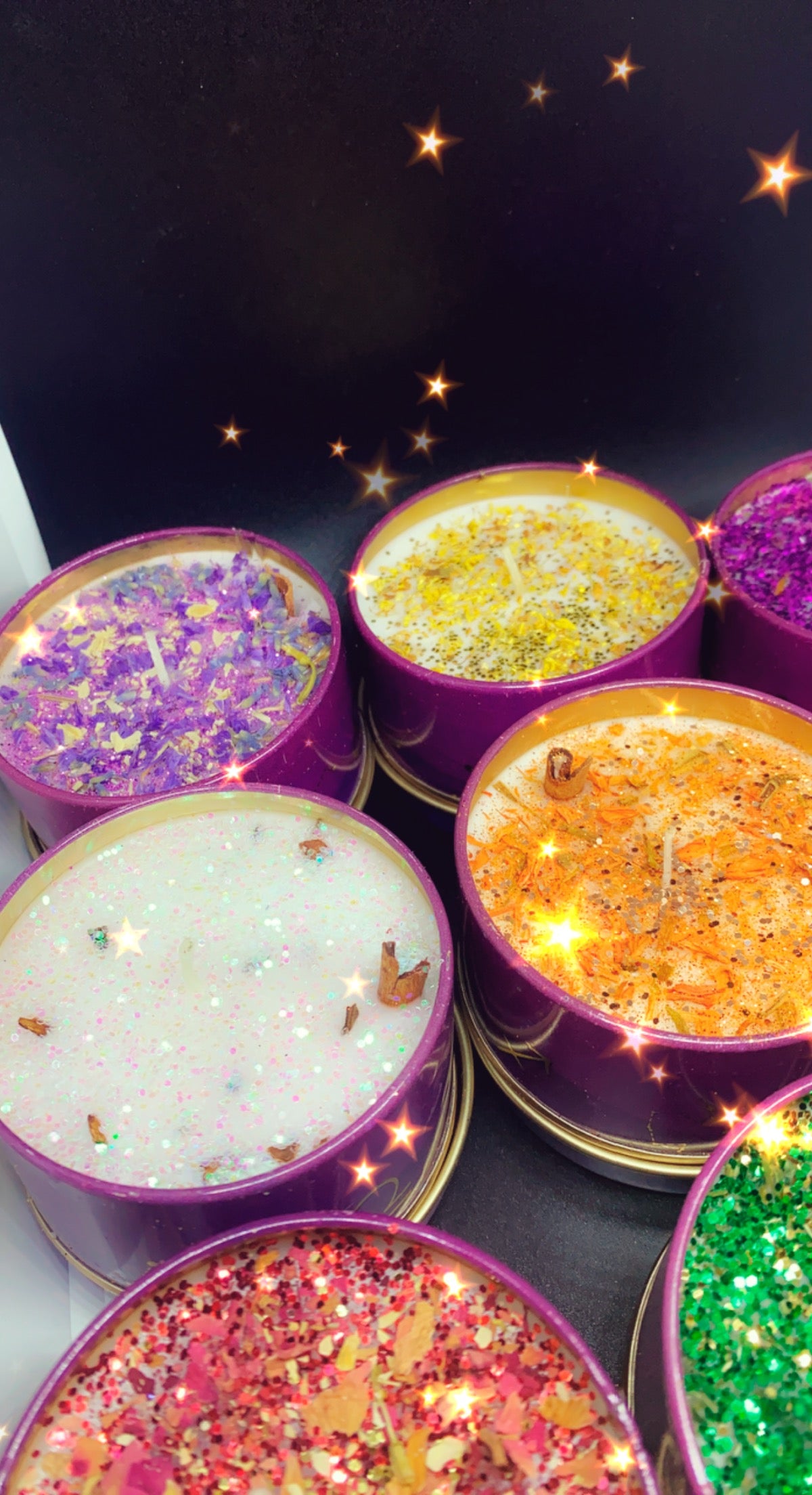Spiritual Zodiac candles.