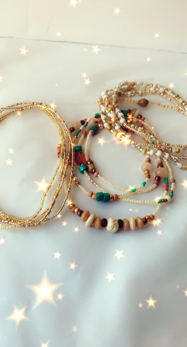 Crystal Custom waist beads