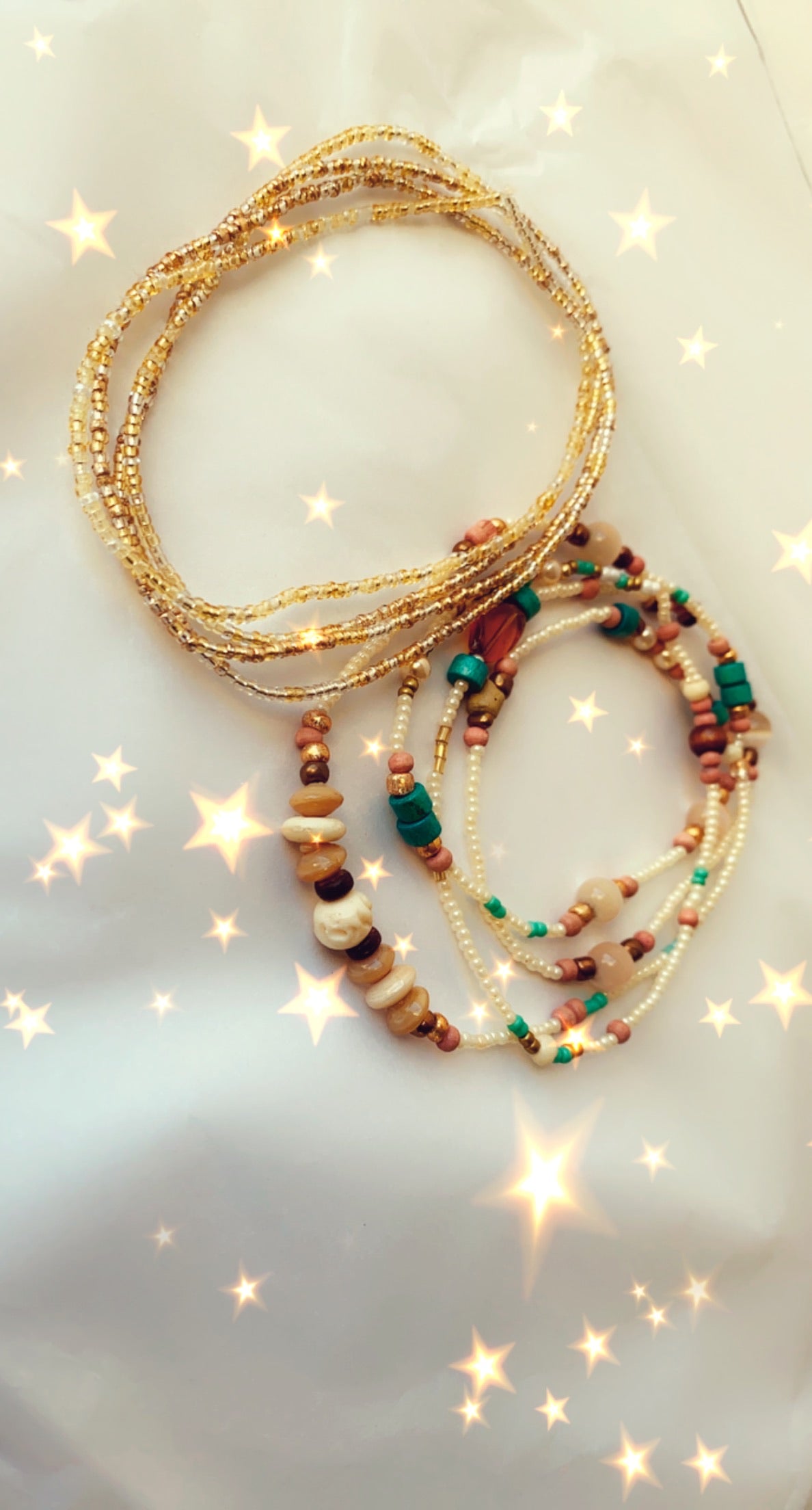 Crystal Custom waist beads