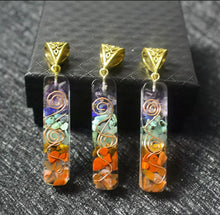 Load image into Gallery viewer, Handmade Natural Chakra Orgone Energy Healing Pendant Necklace
