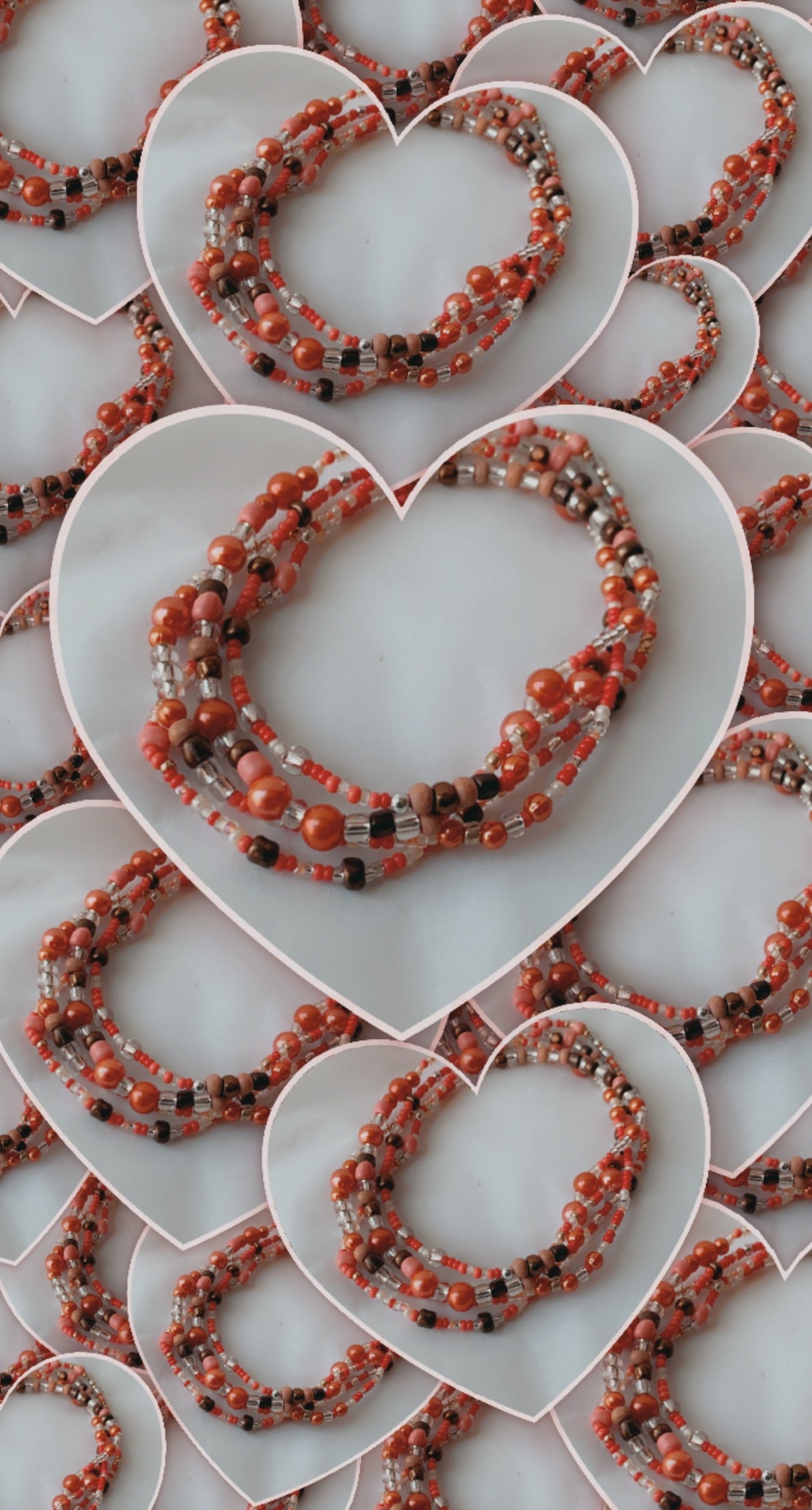 Multi color Waist beads
