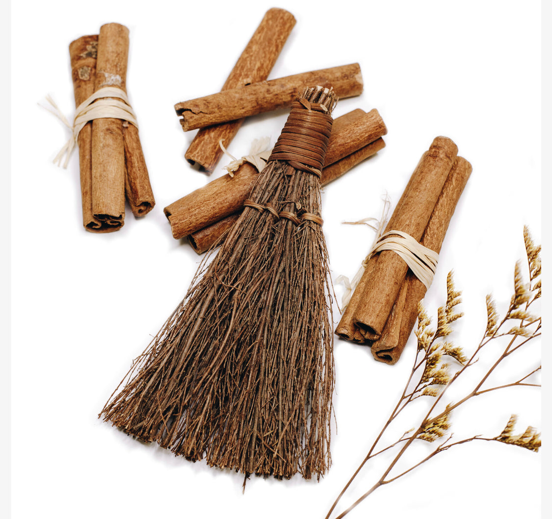 Spiritual Cinnamon Handmade Broom