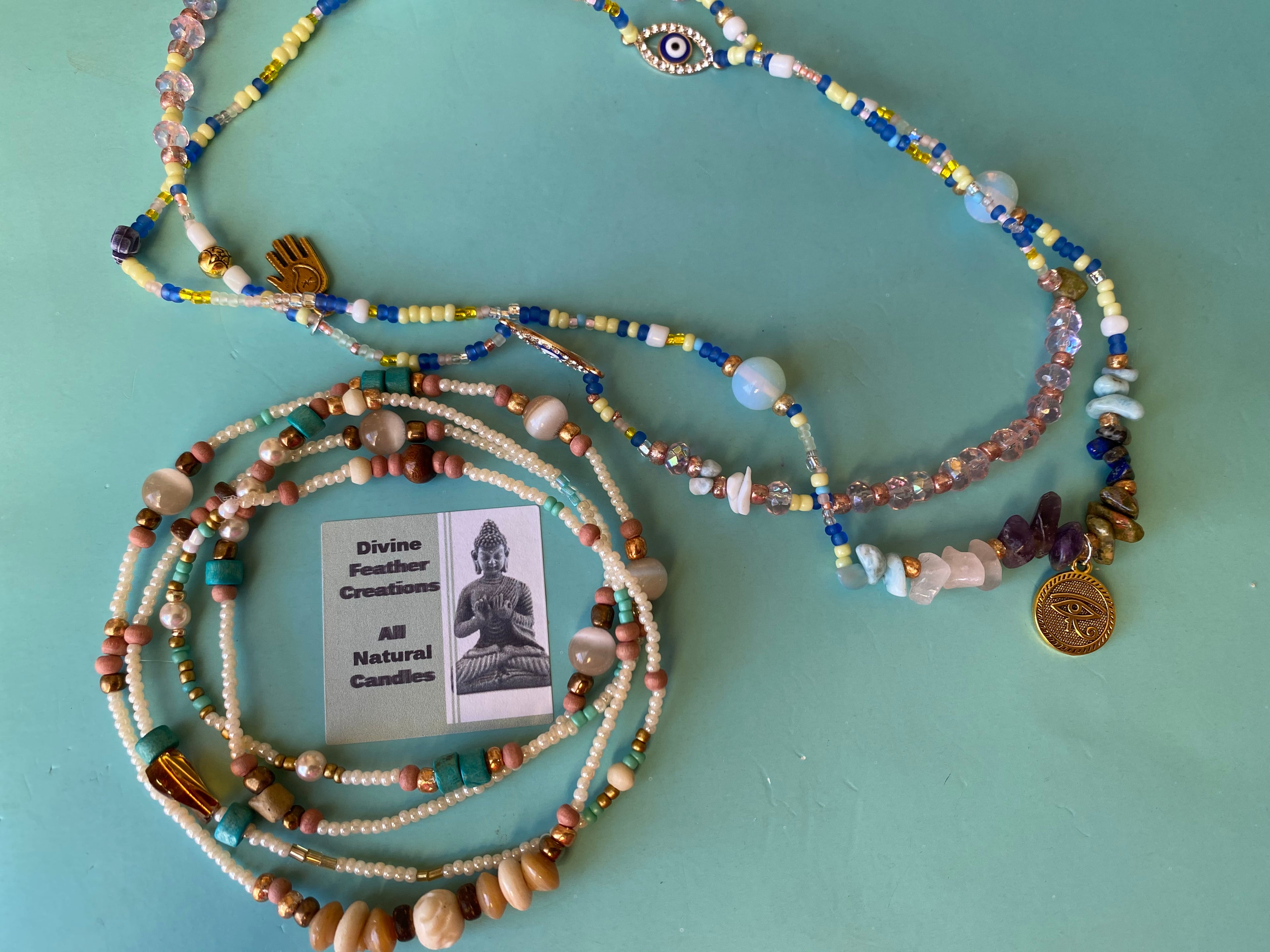 Crystals Custom Waist Beads Jewelry
