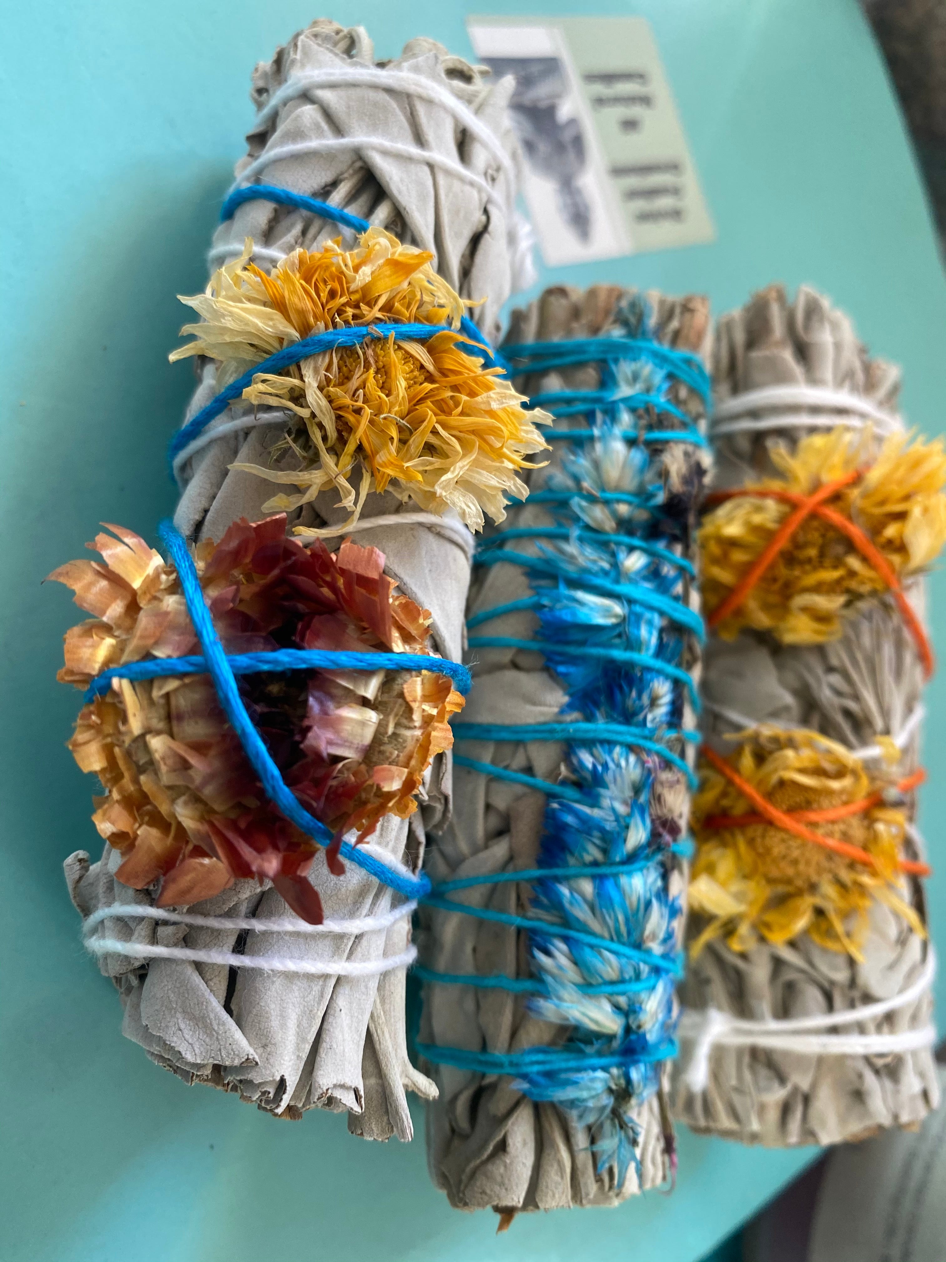 Handmade Spiritual wild flower Sage