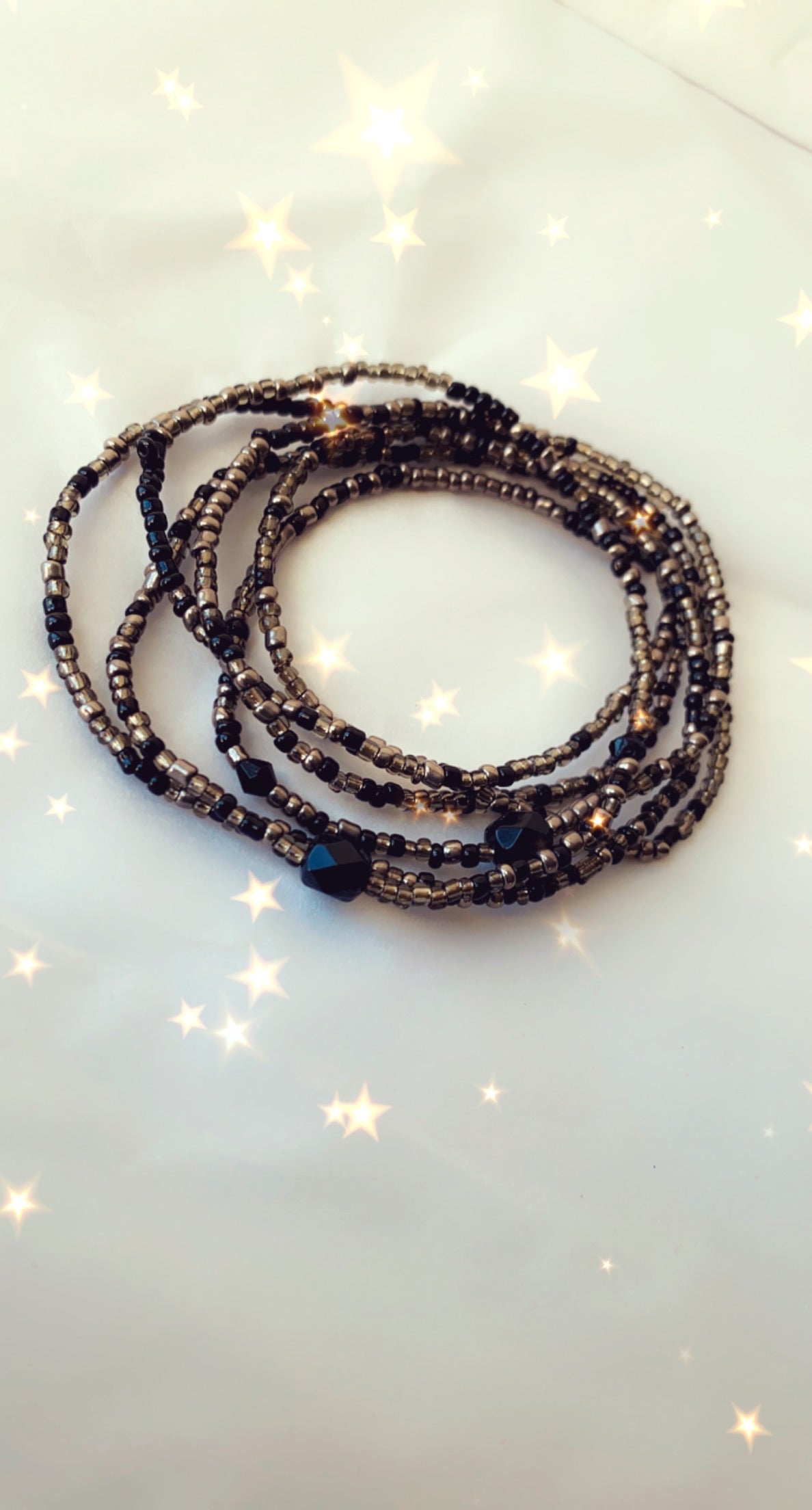 Deep  Nights waist beads