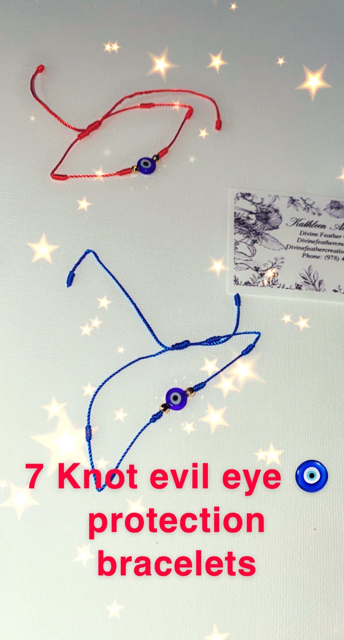 7 Knot Evil Eye Protection Bracelets