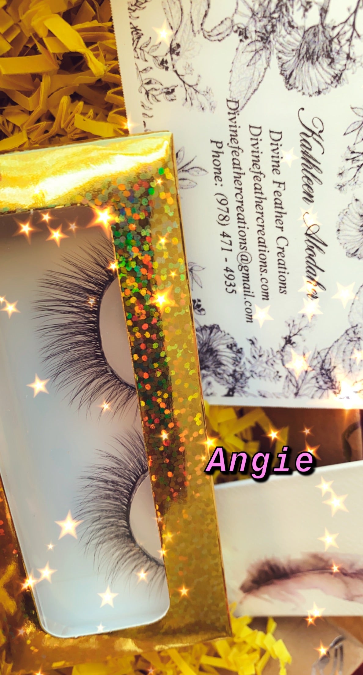 Fur Angie eyelashes
