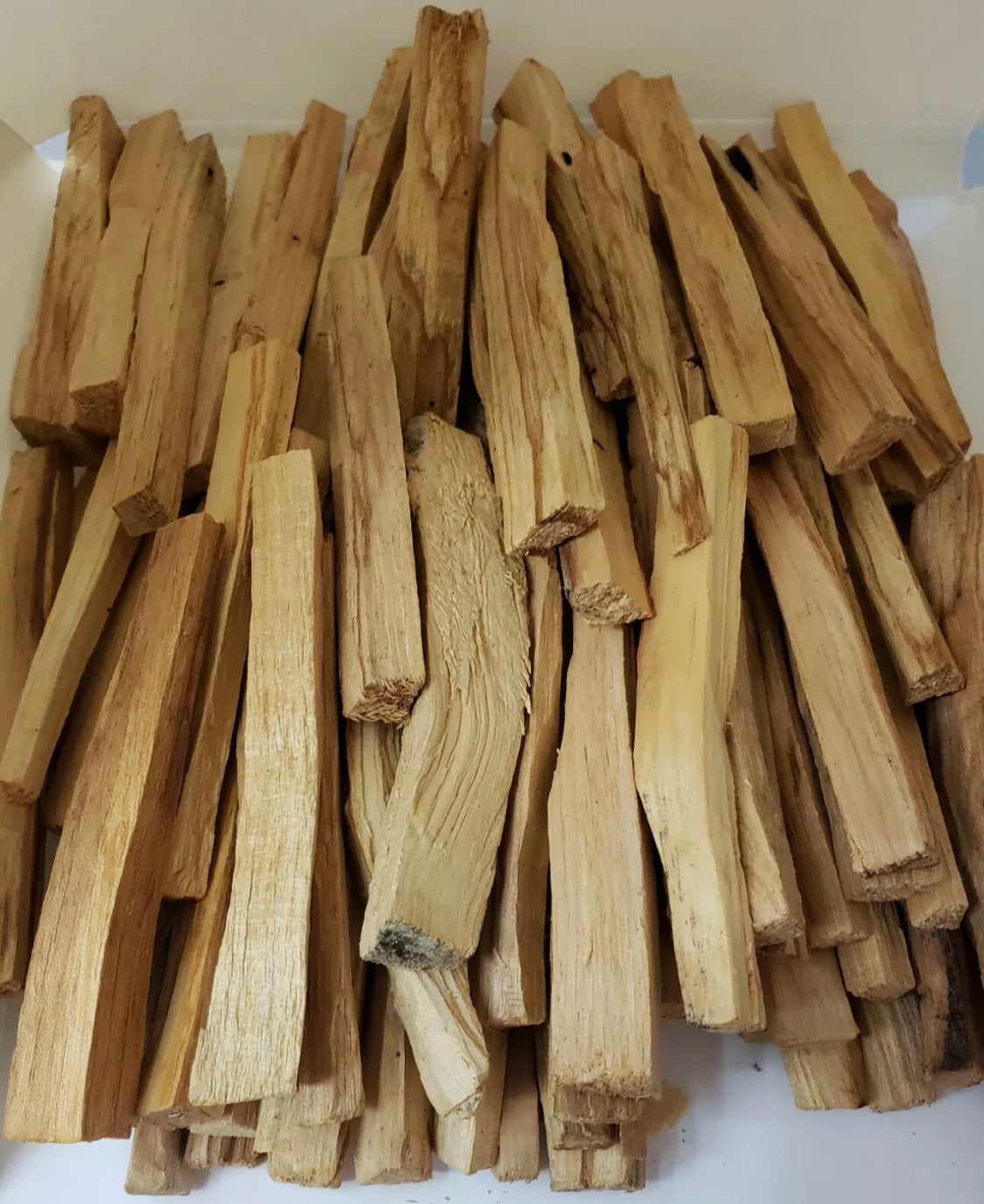 Palo Santo Holy Wood (5 )Sticks from Peru (5 1/2-6 inch) Incense Cleansing Blessing Top Quality 100% REAL WOOD Premium  Peru (5 1/2-6 inch long)