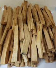 Load image into Gallery viewer, Palo Santo Holy Wood (5 )Sticks from Peru (5 1/2-6 inch) Incense Cleansing Blessing Top Quality 100% REAL WOOD Premium  Peru (5 1/2-6 inch long)
