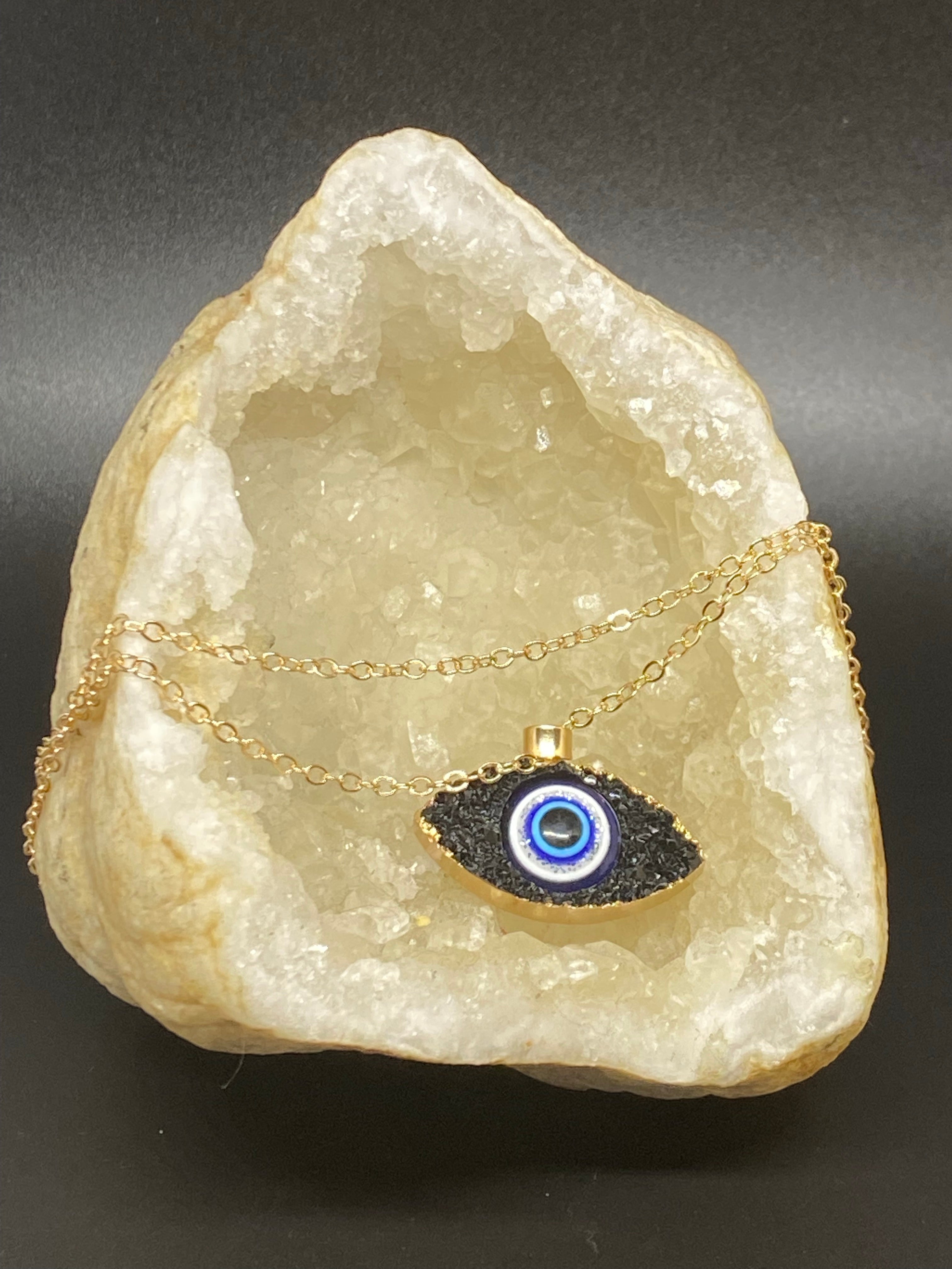 Evil eye necklace