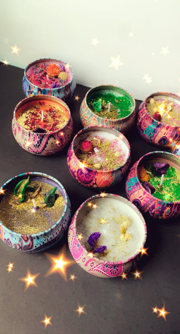 Spiritual Candle remove negativity, new beginnings, fertility, success, Abundance