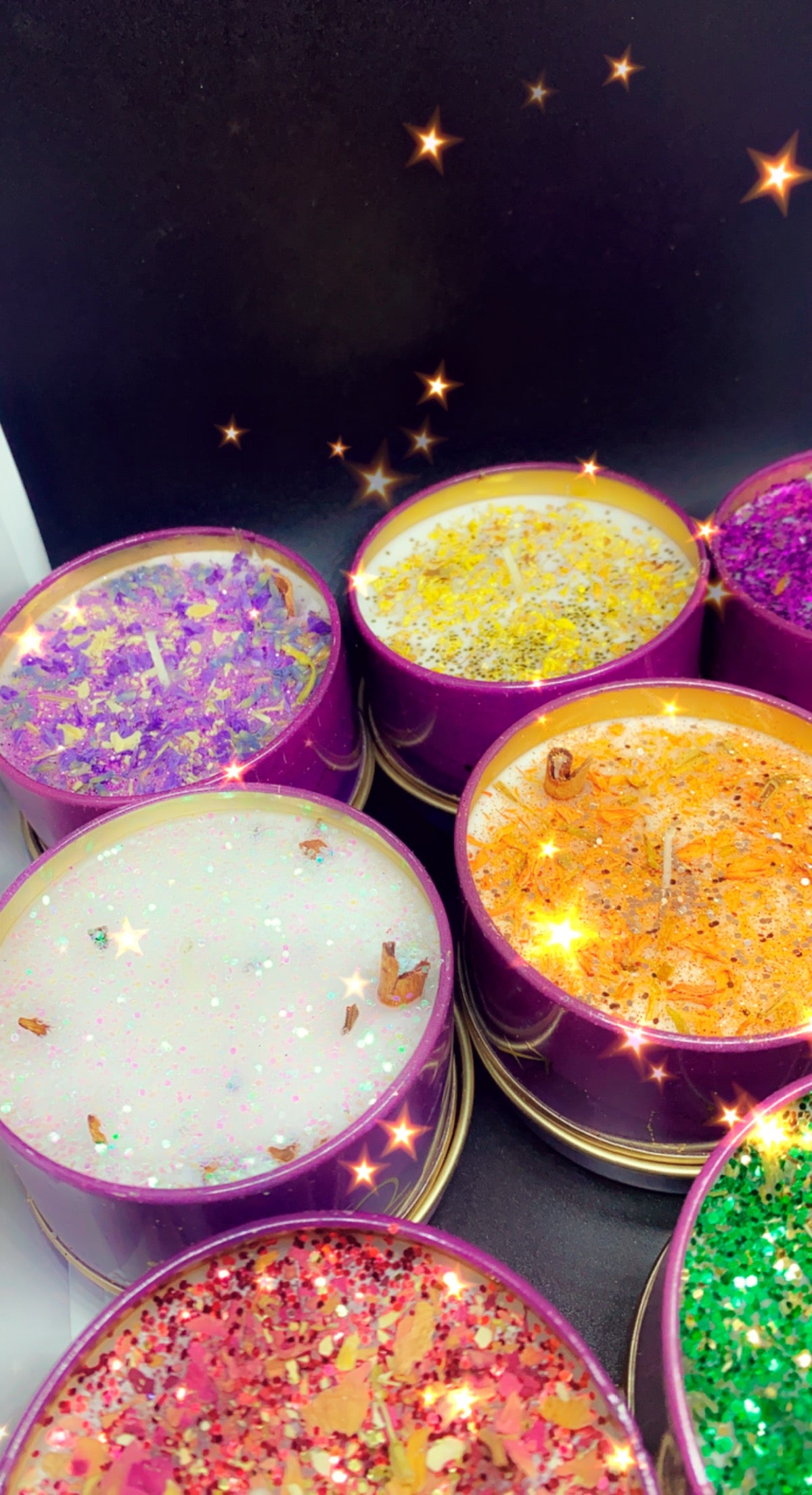 Spiritual Zodiac candles.