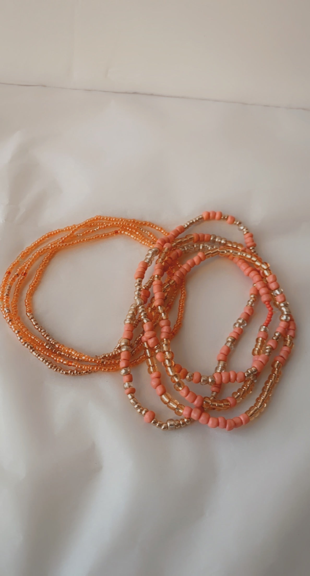 Custom waist beads