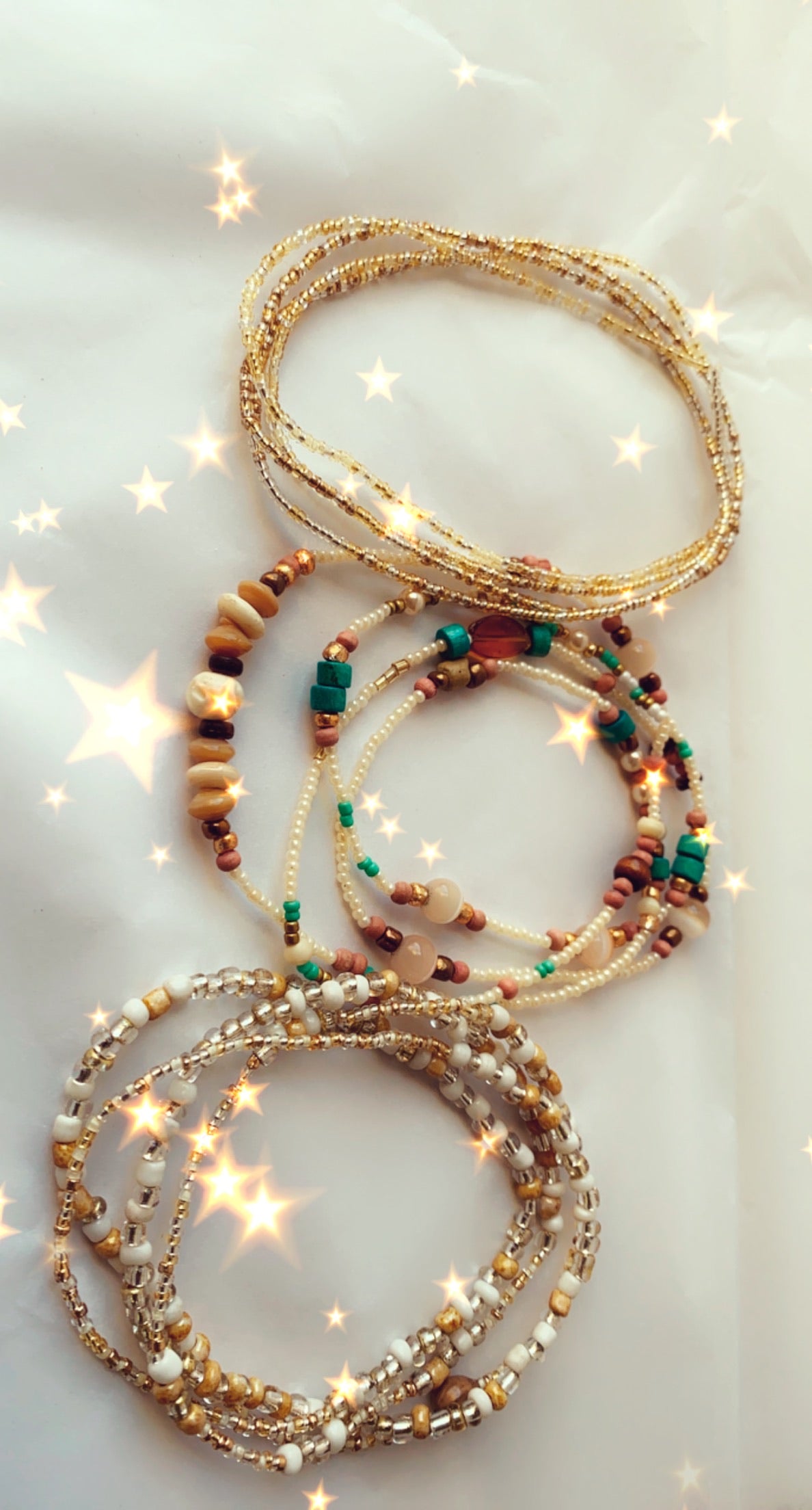 Crystal Custom waist beads