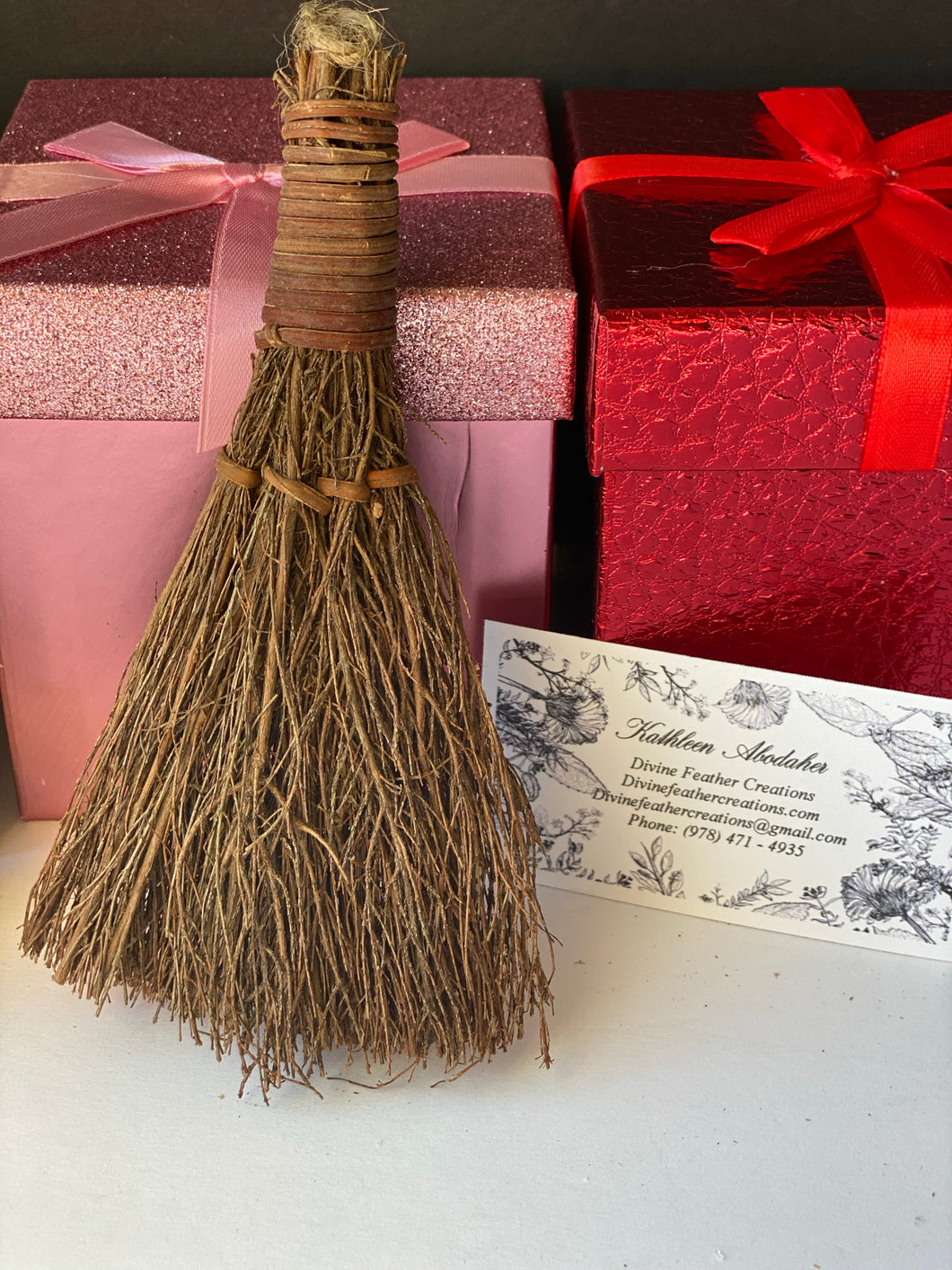 Spiritual Cinnamon handmade broom
