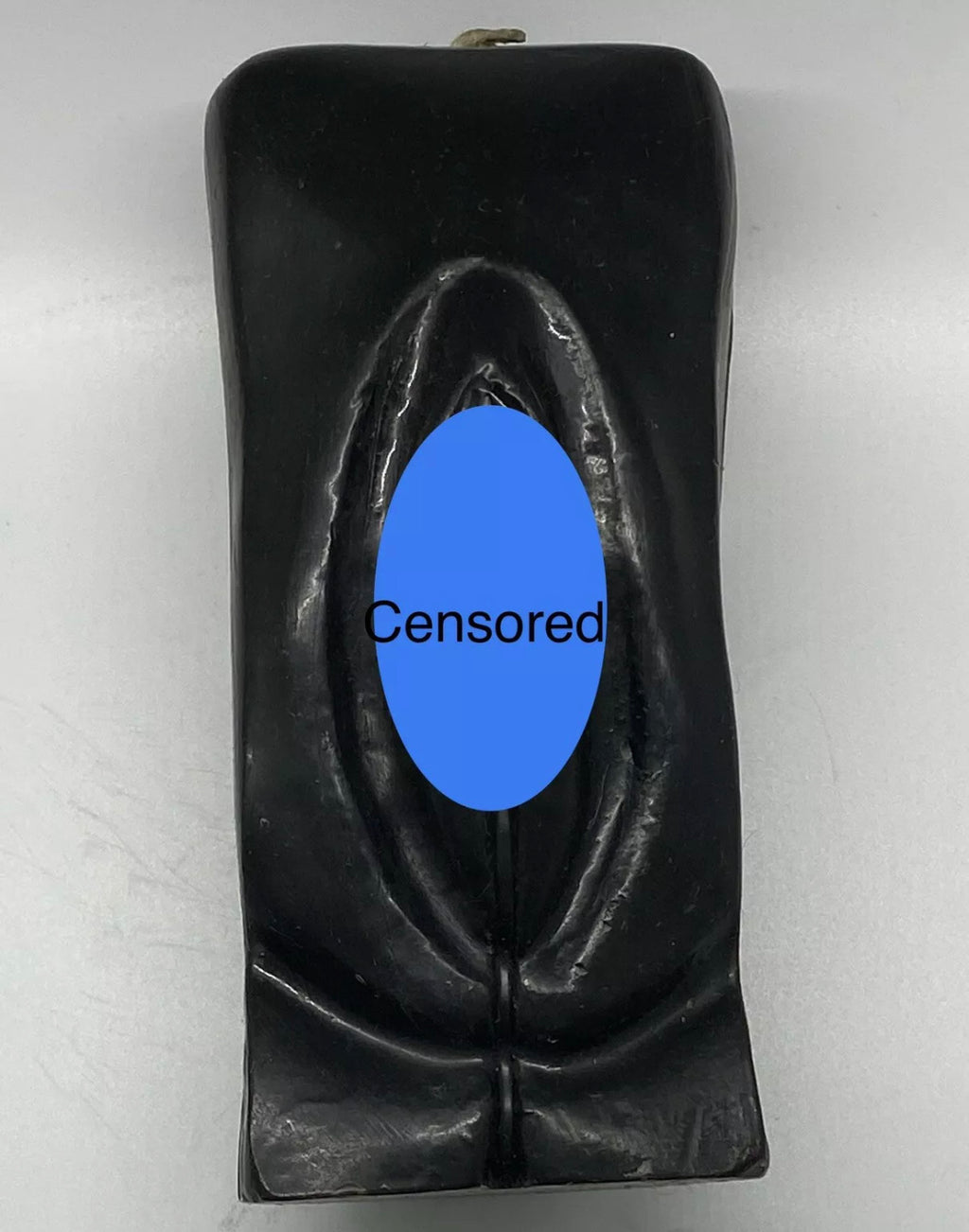 Female Genital Gender Candle Black