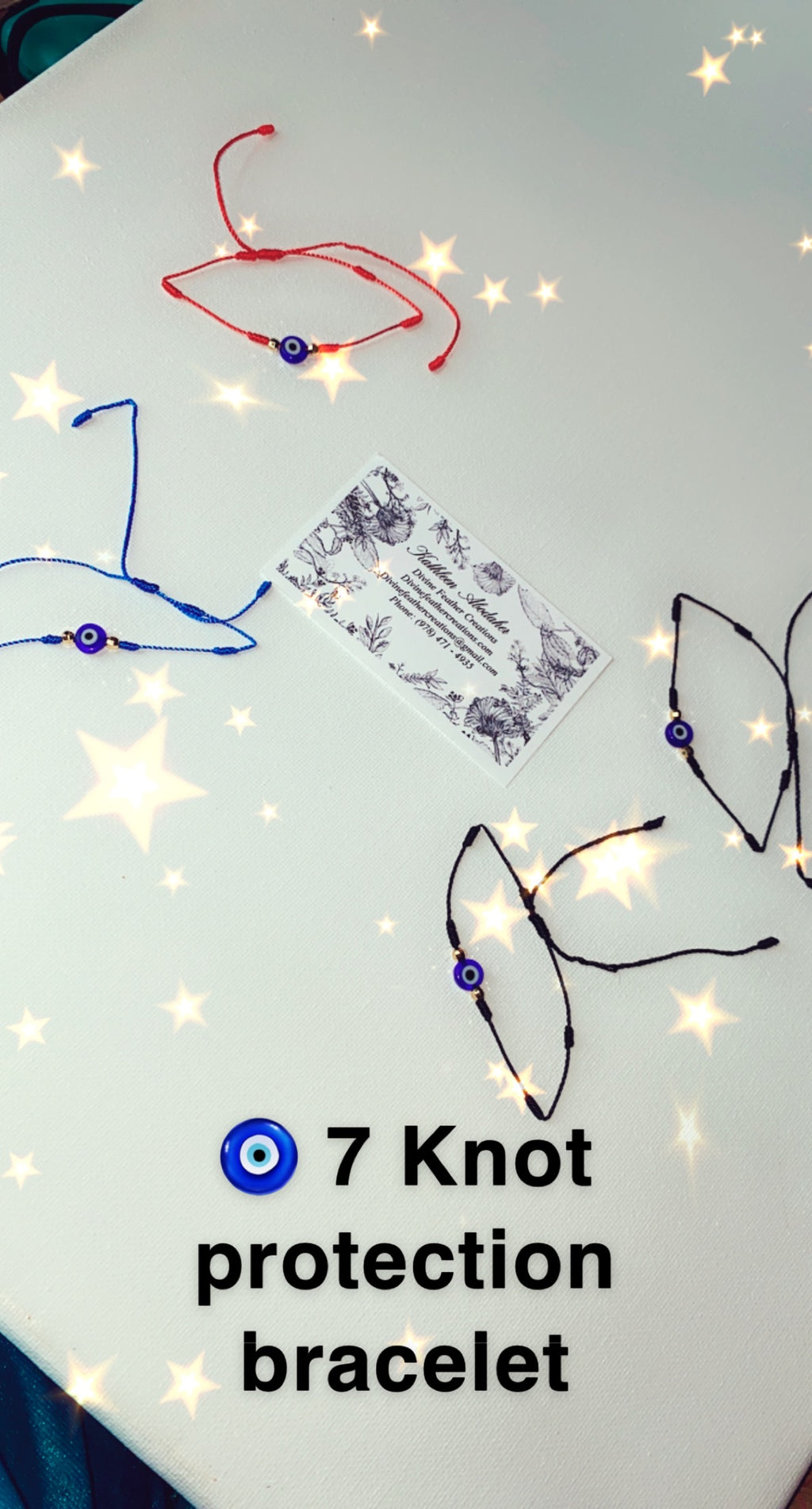 7 Knot Evil Eye Protection Bracelets