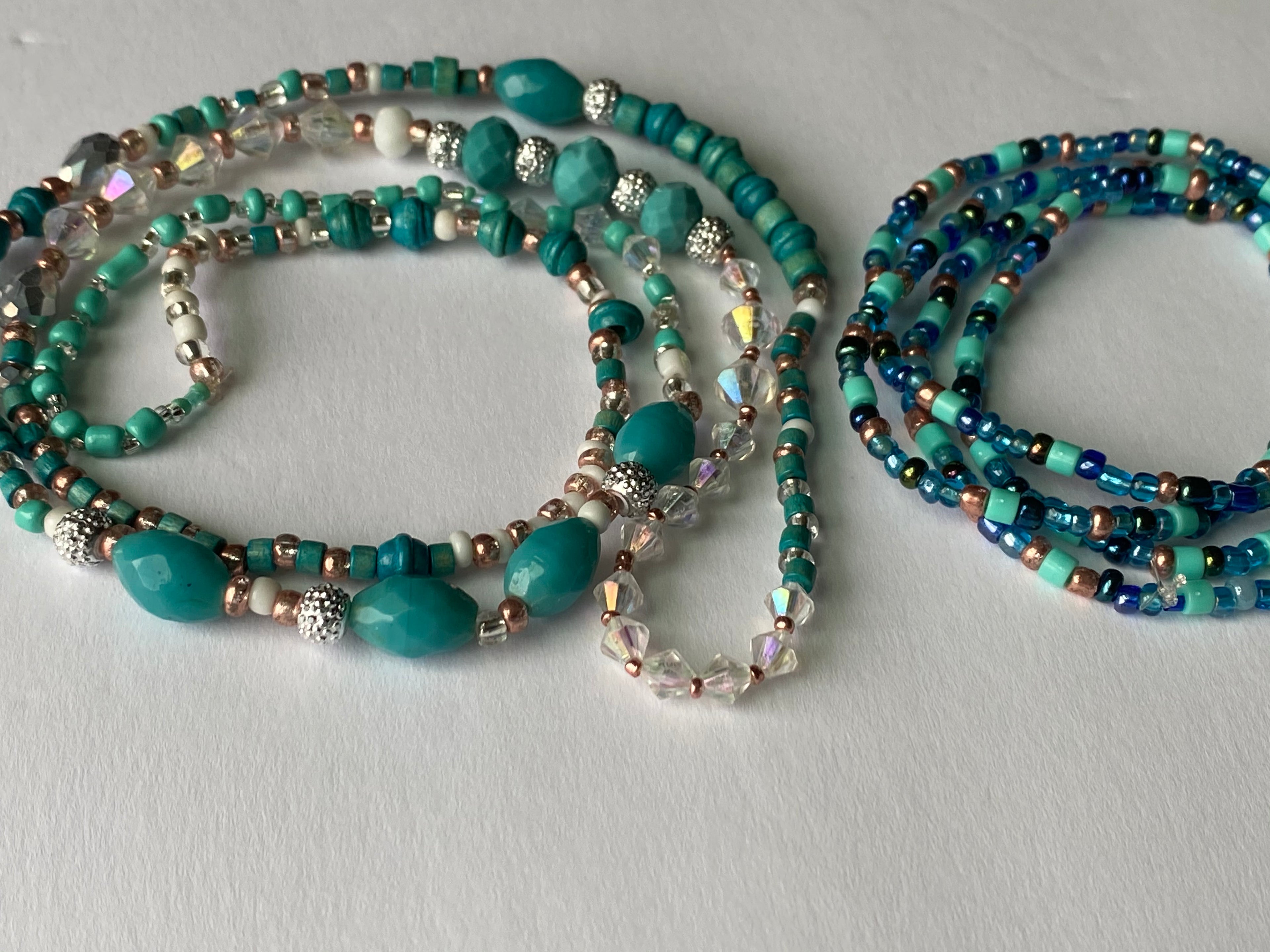 Crystals Custom Waist Beads Jewelry