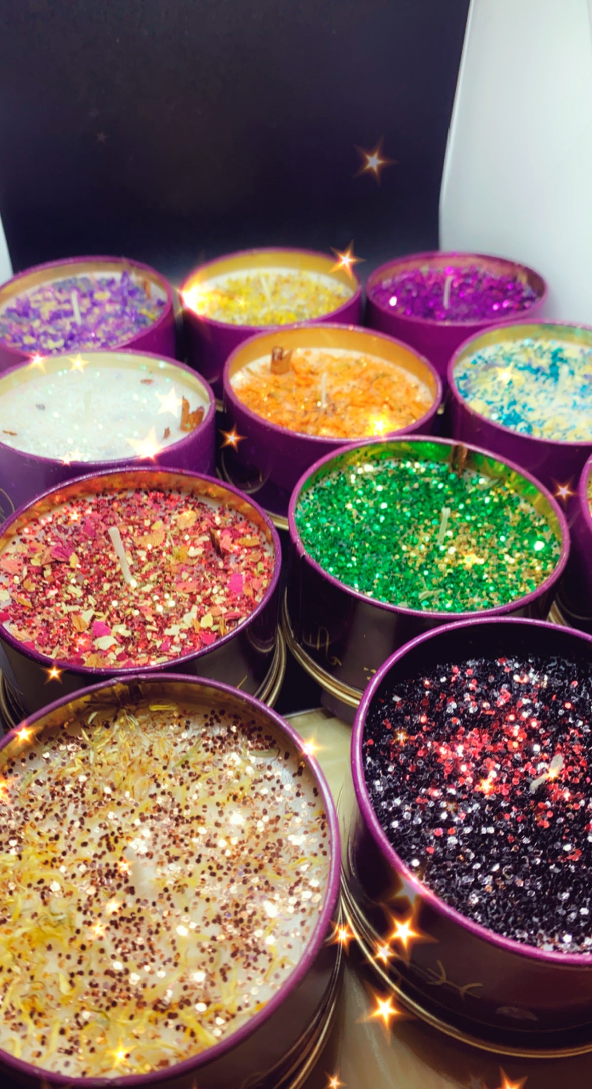 Spiritual Zodiac candles.