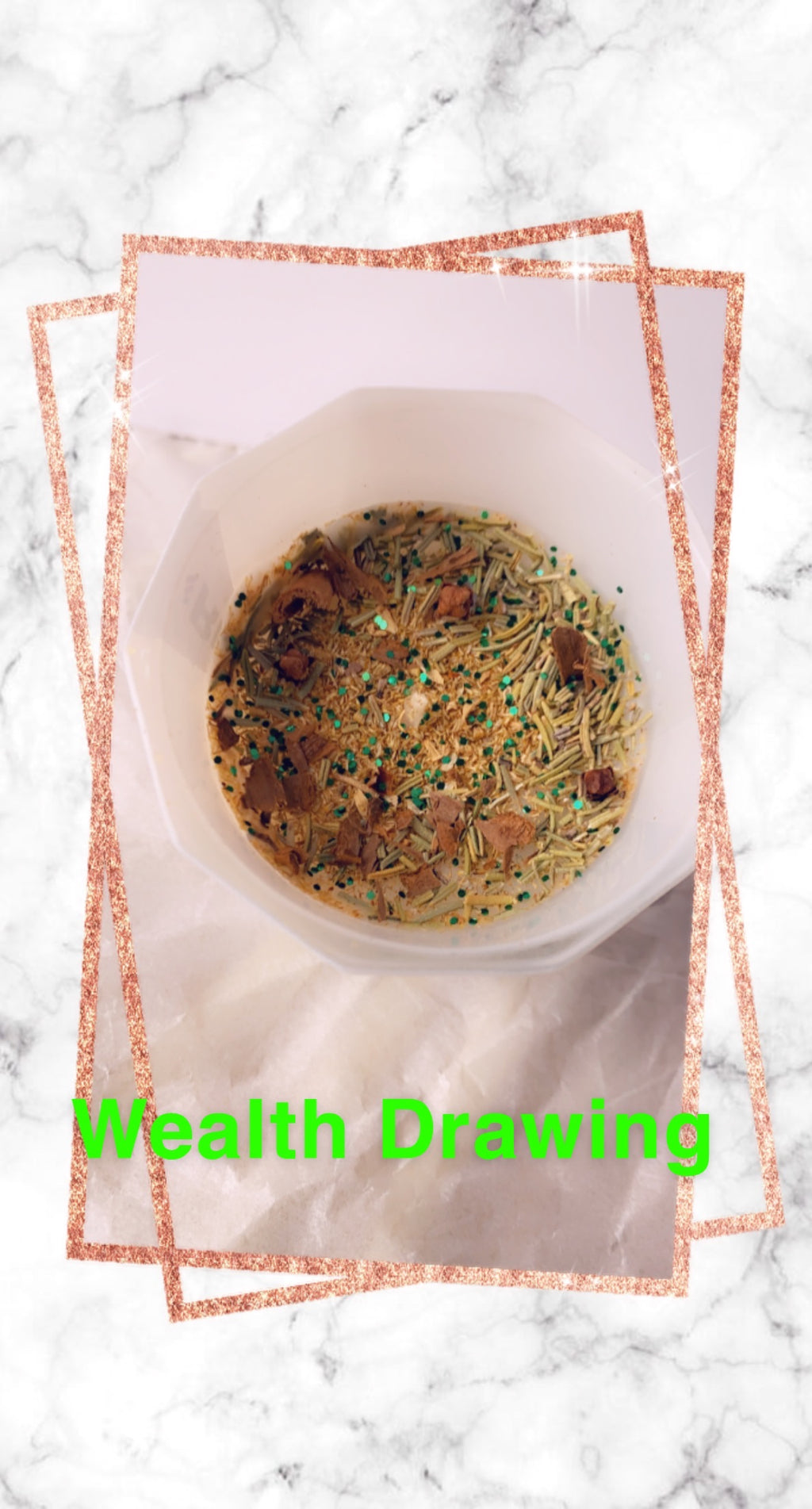 Spiritual MONEY DRAWING CANDLE