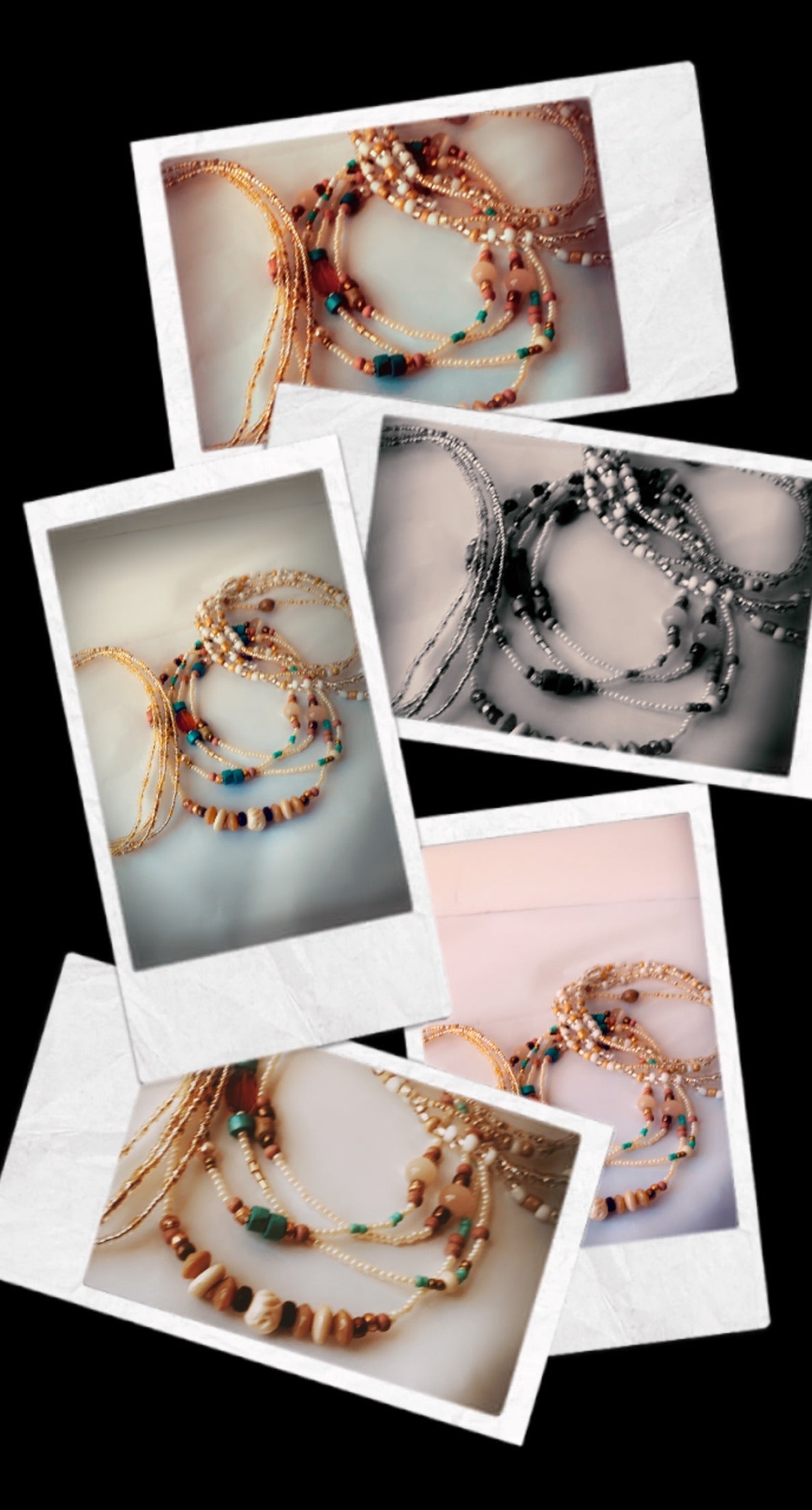 Crystal Custom waist beads