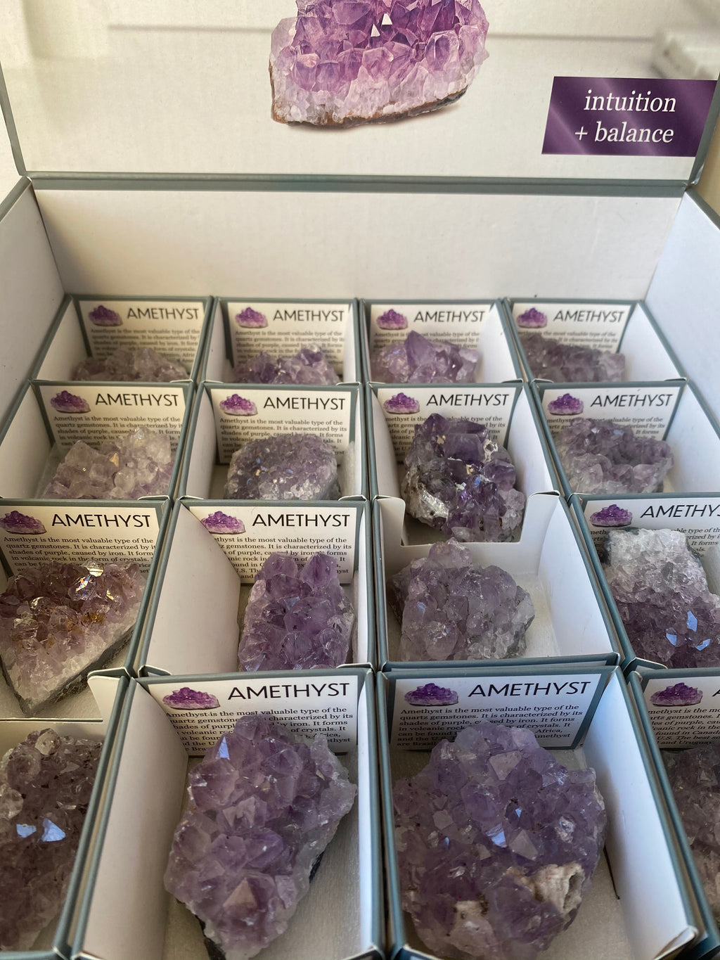 Raw Amethyst Cluster Crystal