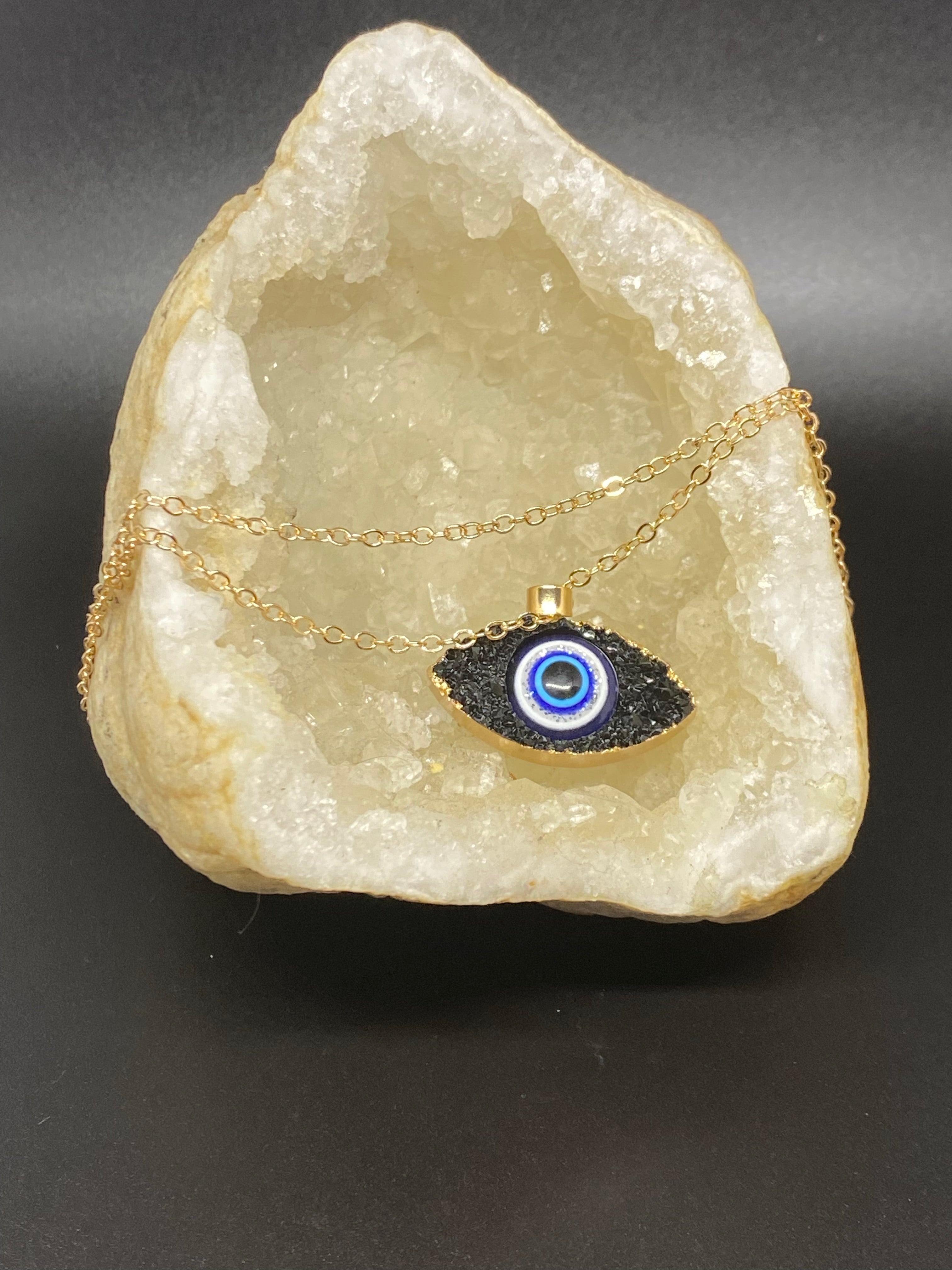 Evil eye necklace
