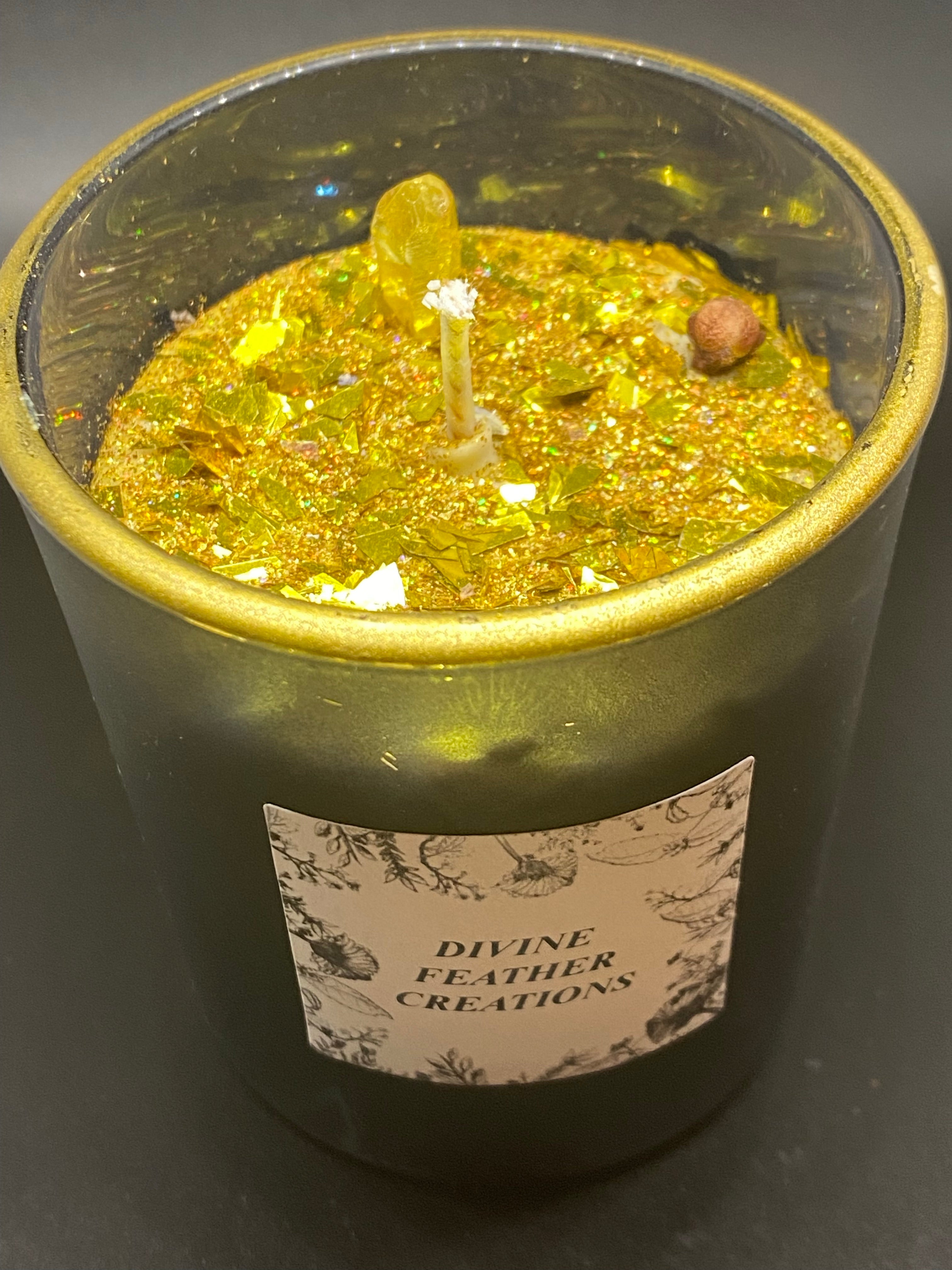 Money Drawing, Abundance Candle