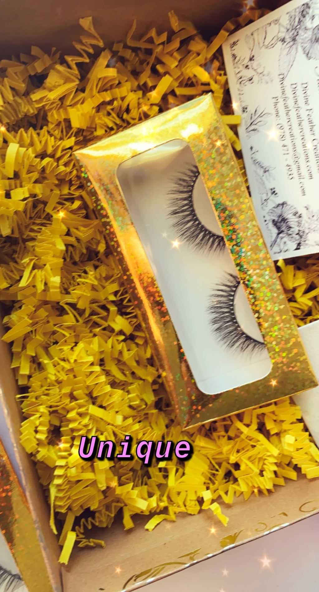 Unique eyelashes