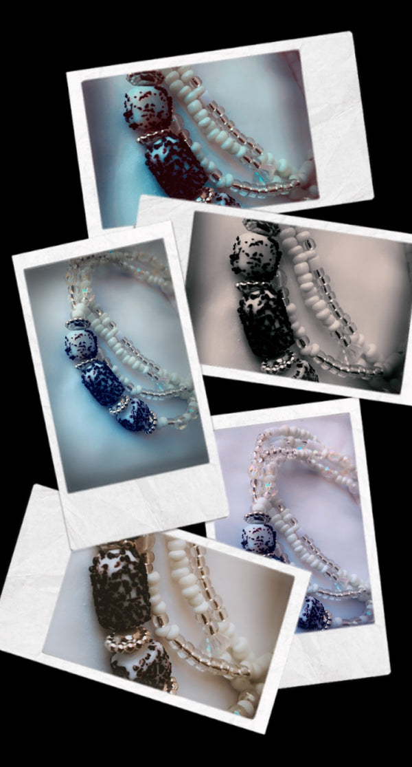 Crystal Clear Paths Custom waist beads