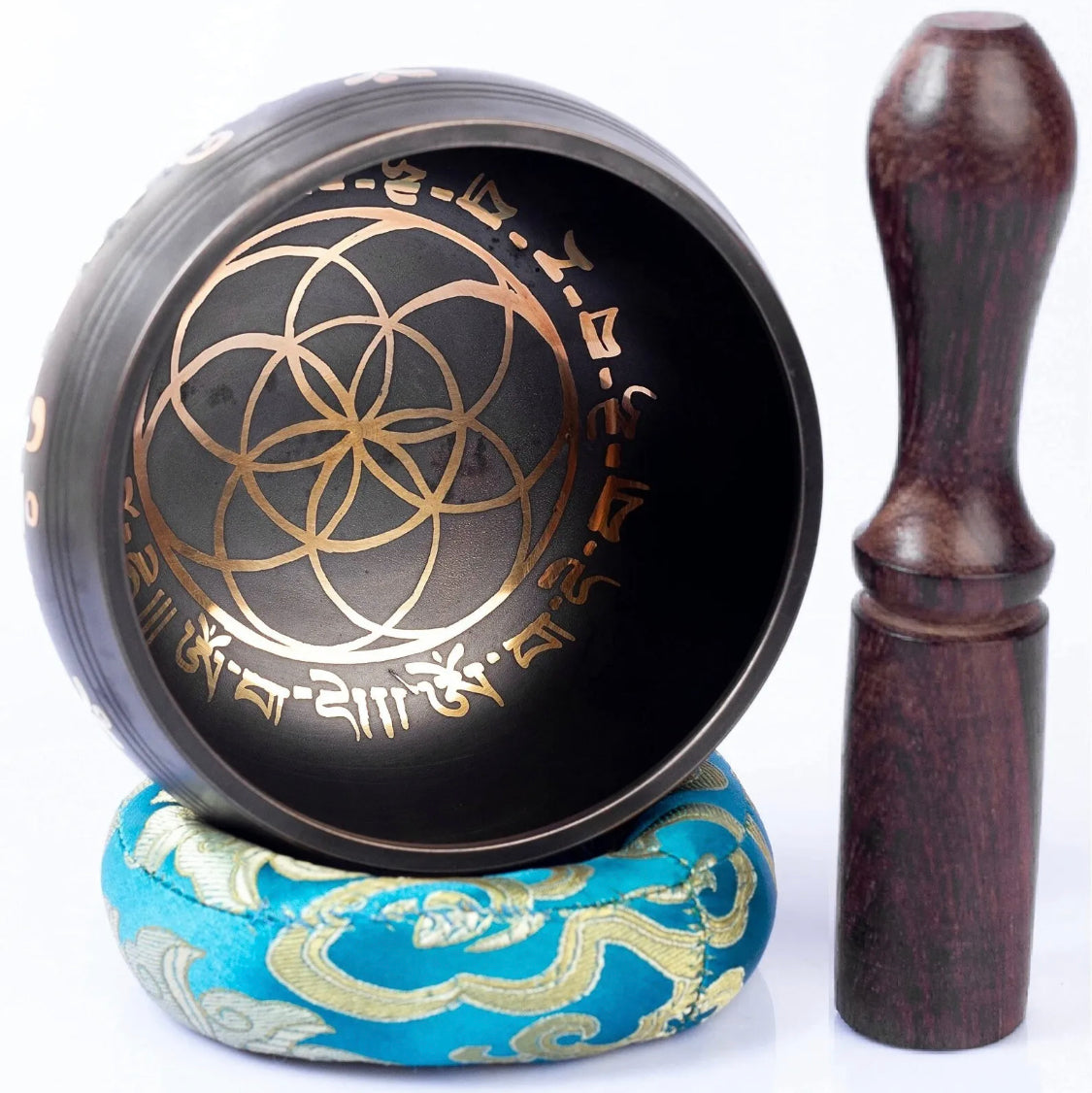Tibetan Singing Bowl Set Authentic Handcrafted Meditation Chakra Healing