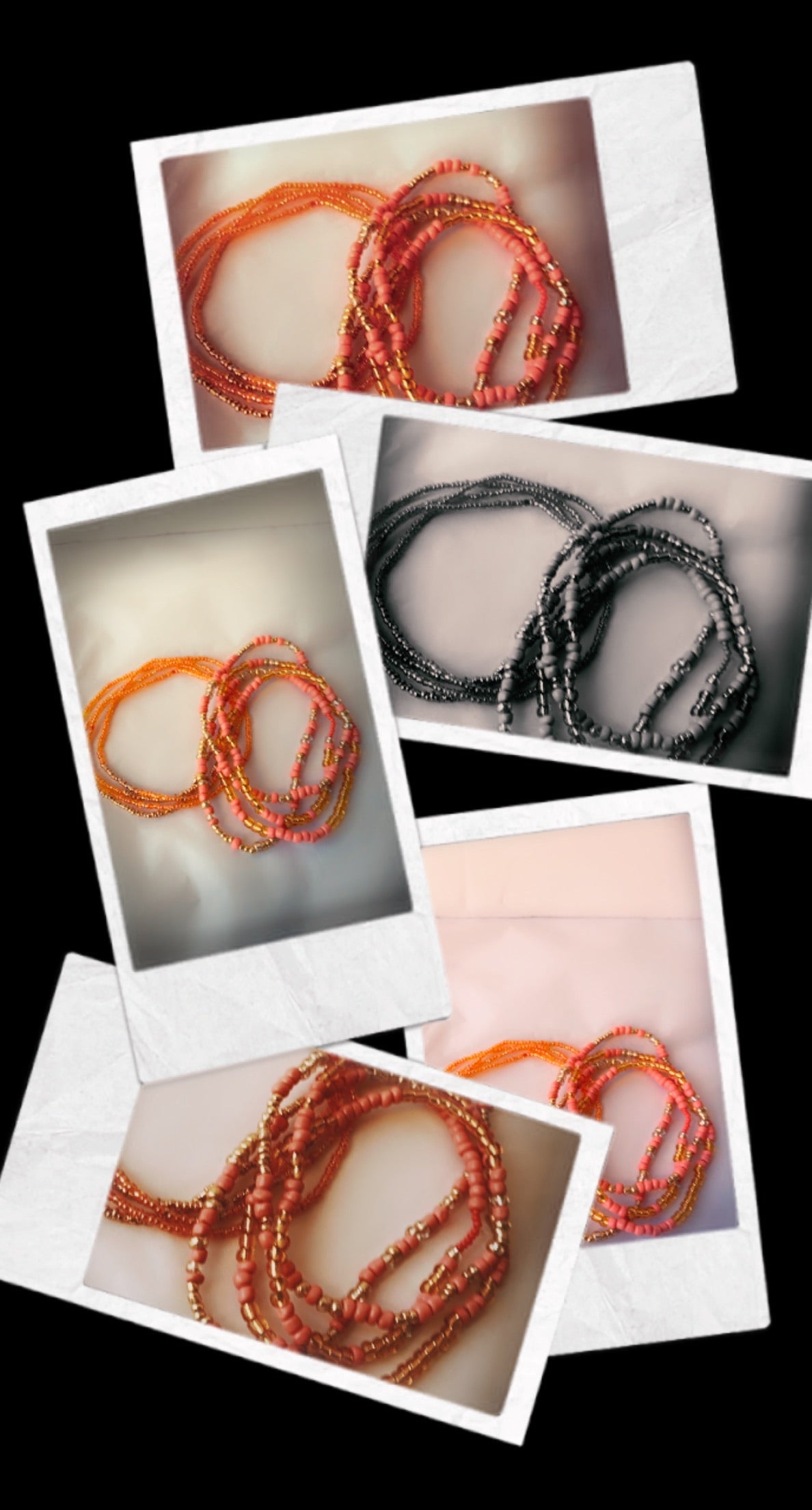 Custom waist beads