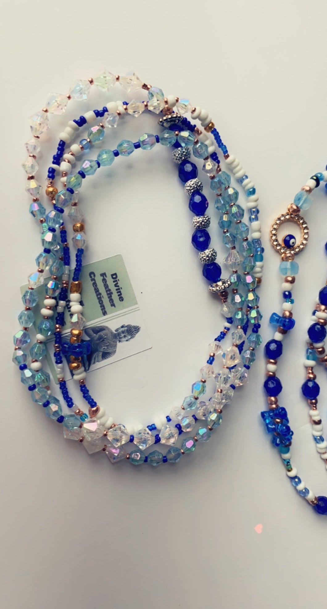Crystals Custom Waist Beads Jewelry