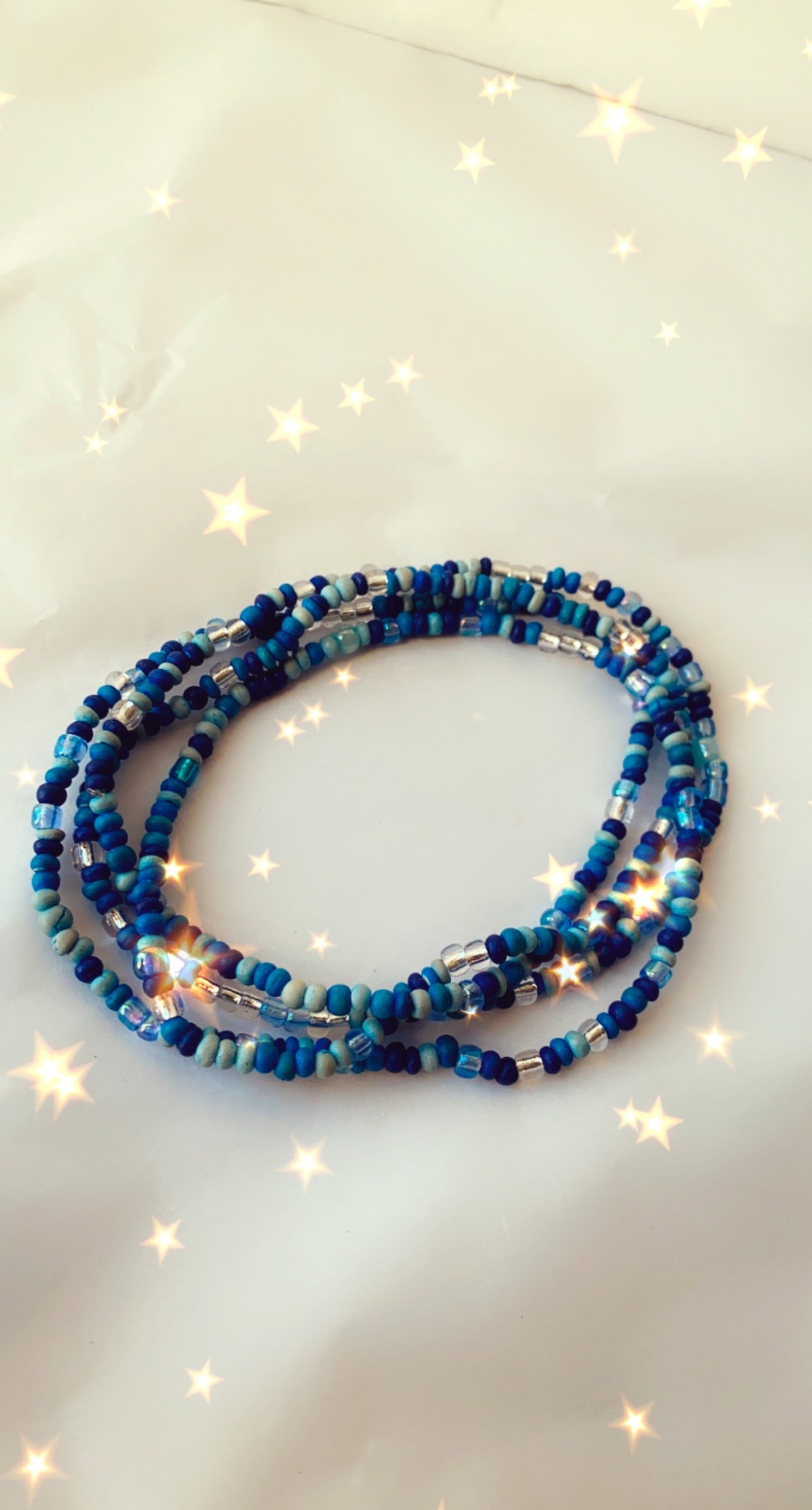Crystals and Gemstones waist beads