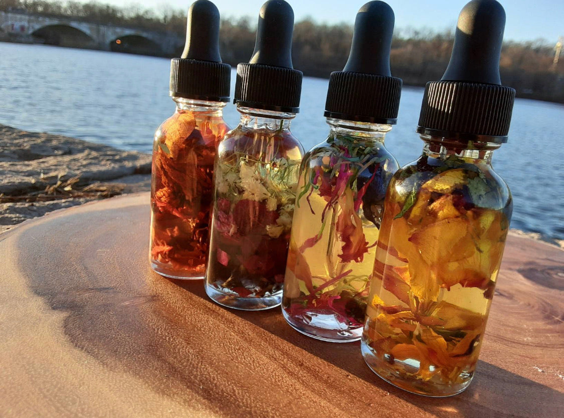 Spiritual protection oil